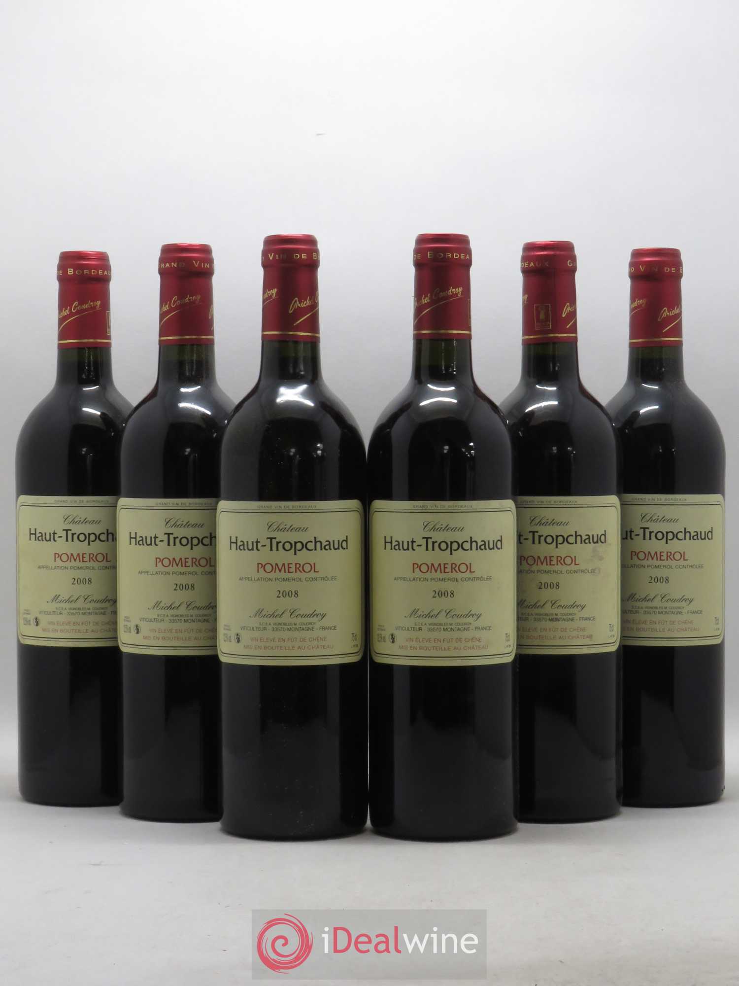 Château Haut Tropchaud 2008 - Lot de 6 bouteilles - 0