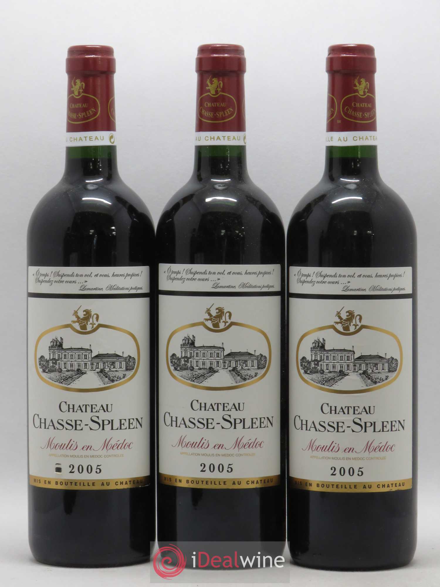 Château Chasse Spleen 2005 - Lot de 6 bouteilles - 2