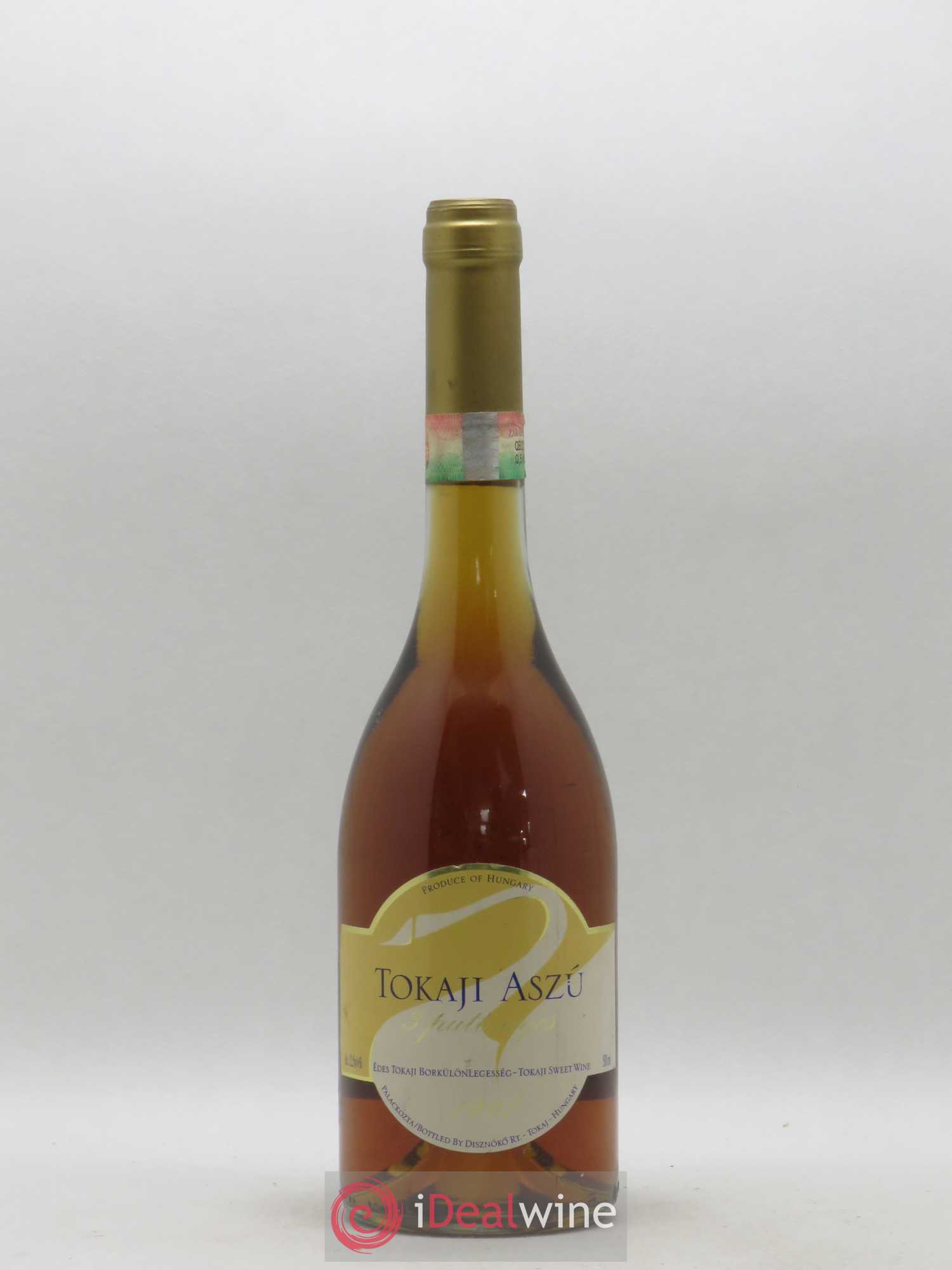 Tokaji Aszu 3 puttonyos Disznoko 50cl 1997 - Posten von 1 Flasche - 0