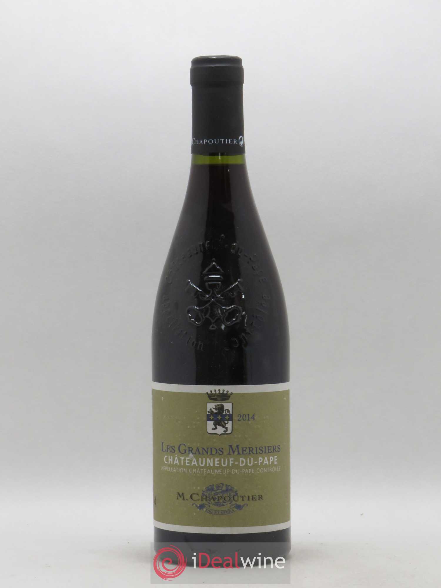 Châteauneuf-du-Pape Les Grands Merisiers Chapoutier 2014 - Posten von 1 Flasche - 0