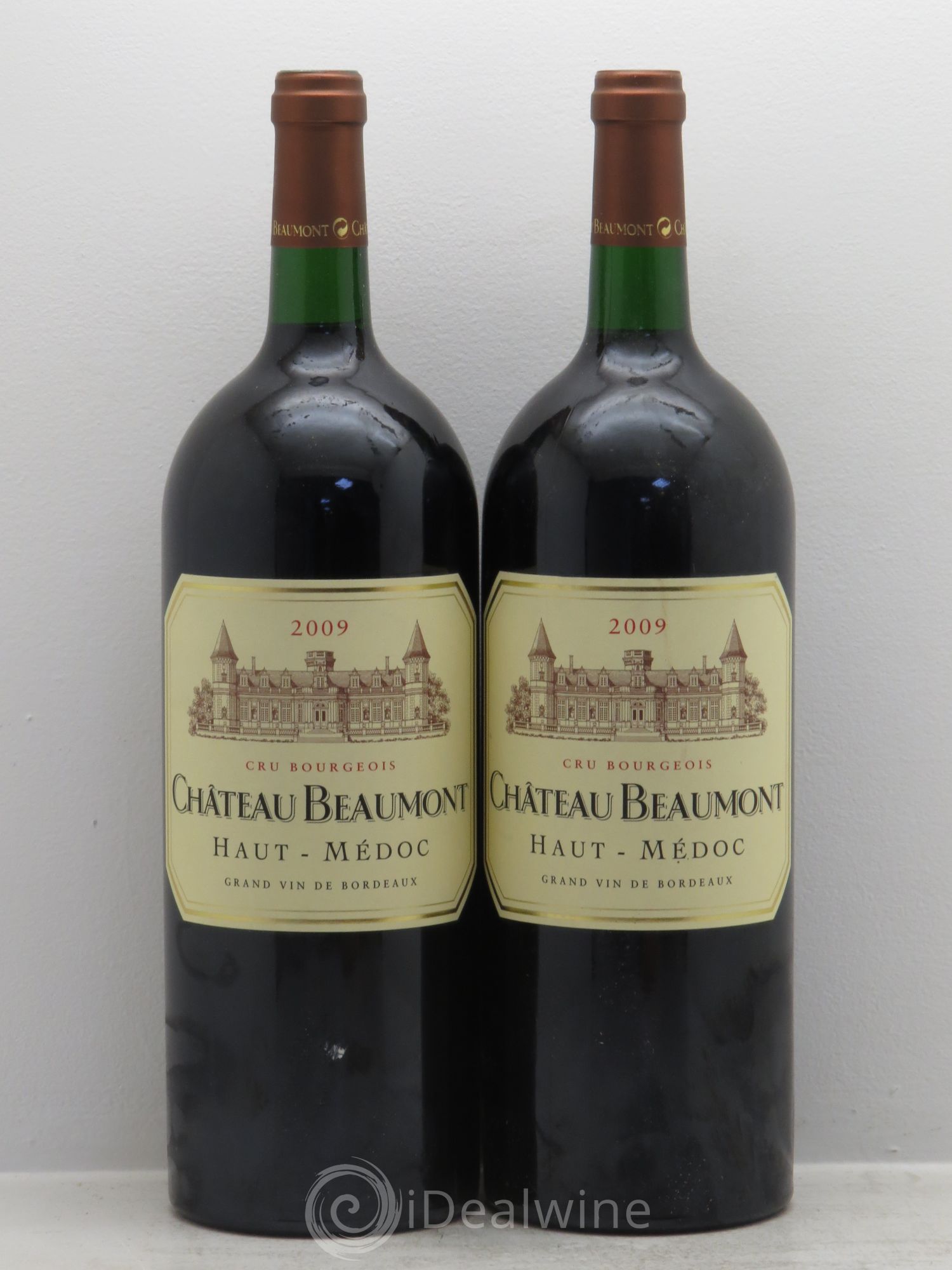 Château Beaumont Cru Bourgeois 2009 - Lot de 2 magnums - 0