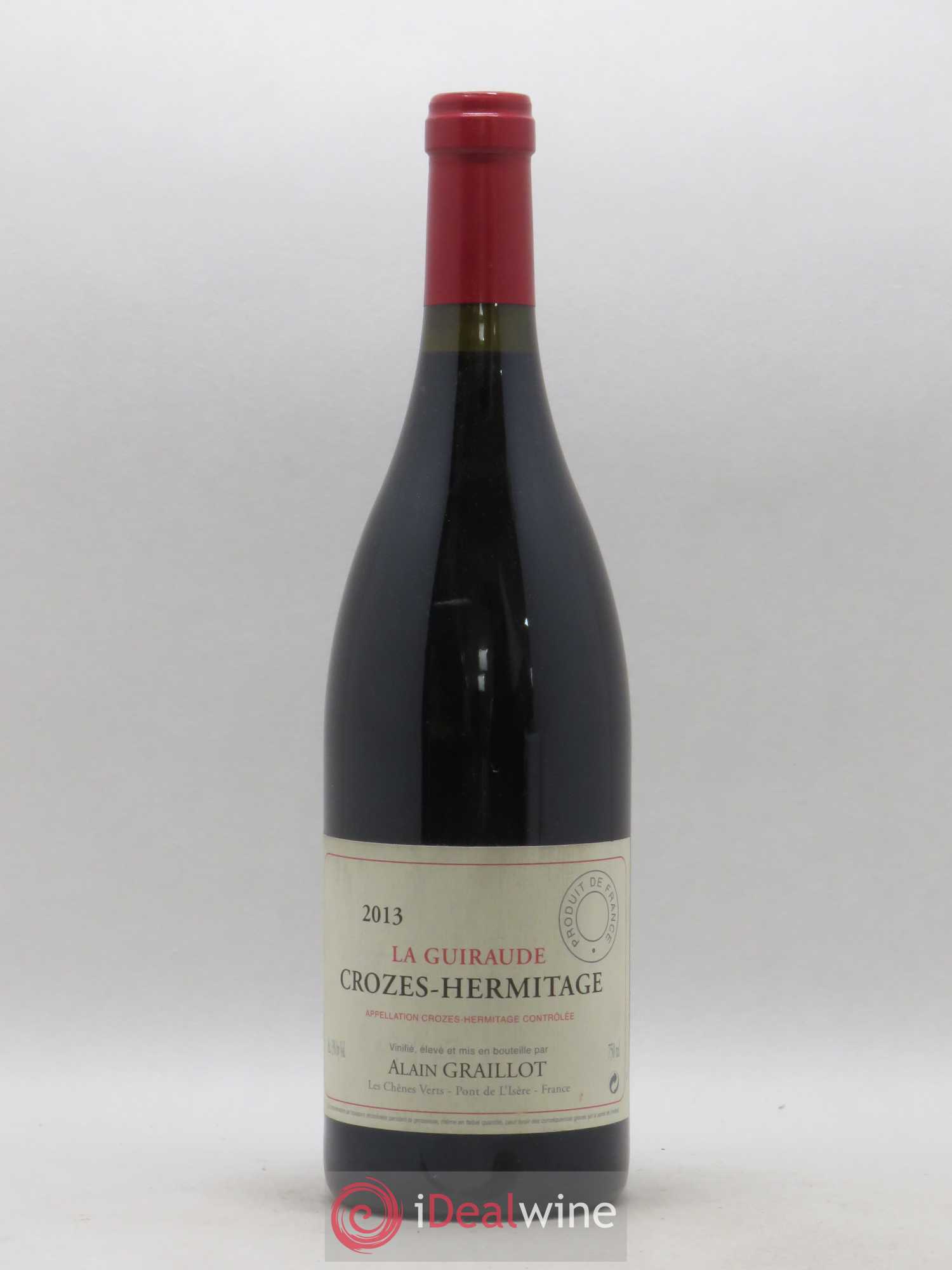 Crozes-Hermitage La Guiraude Domaine Graillot 2013 - Lot de 1 bouteille - 0