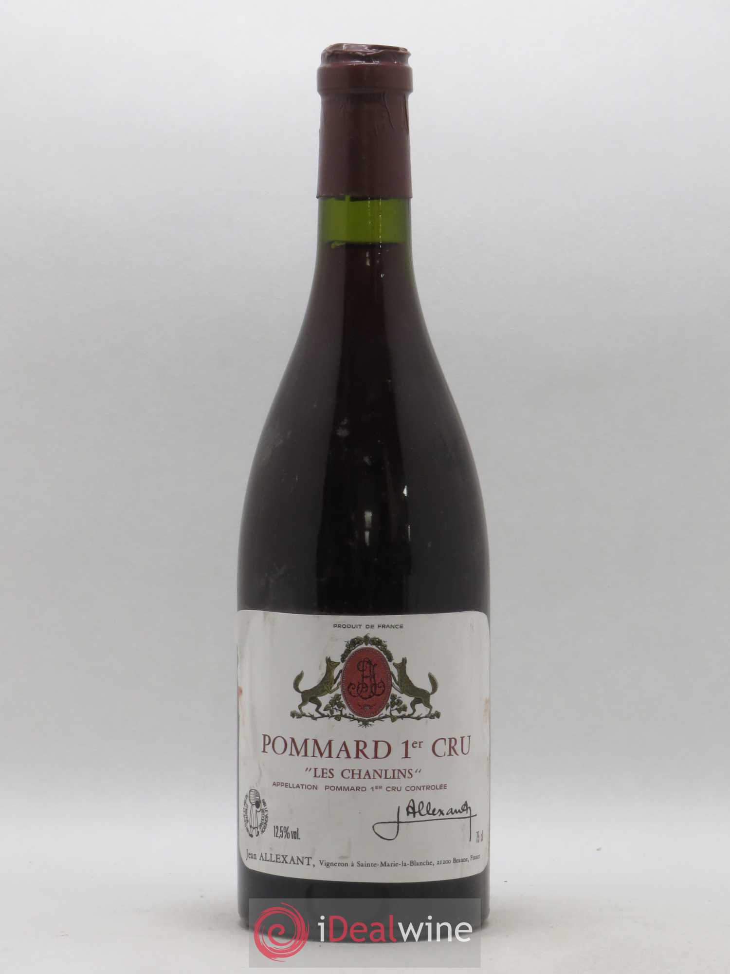 Pommard 1er Cru Les Chanlins Jean Allexant 1997 - Posten von 1 Flasche - 0
