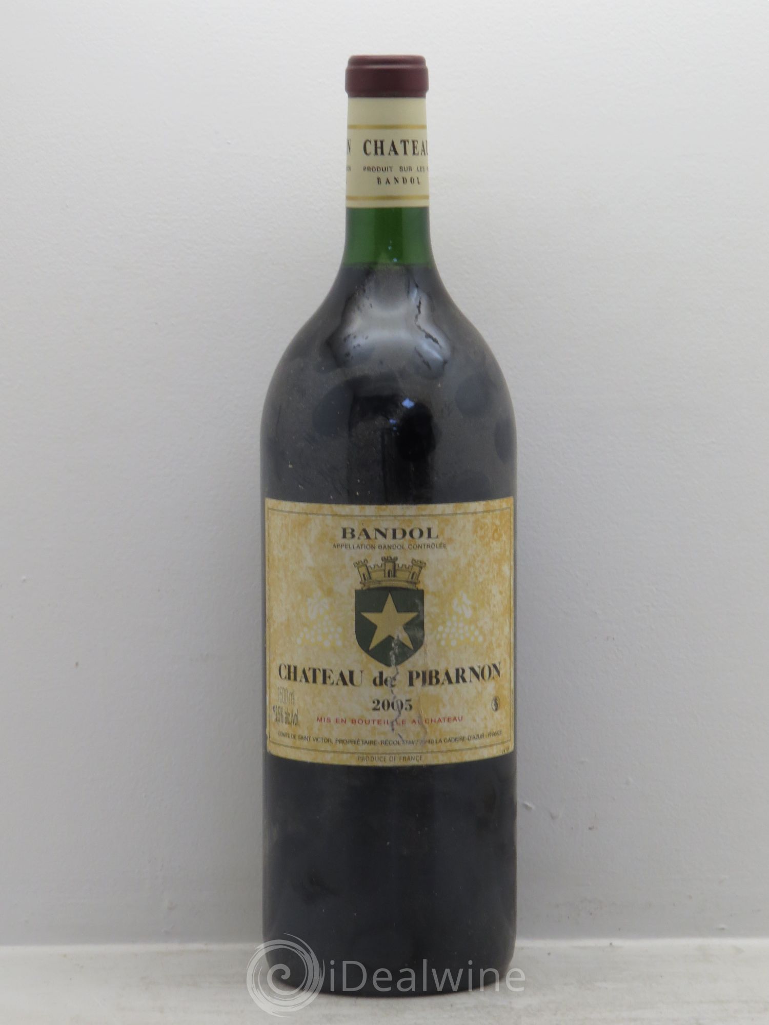 Bandol Château de Pibarnon Comte de Saint-Victor 2005 - Lot de 1 magnum - 0