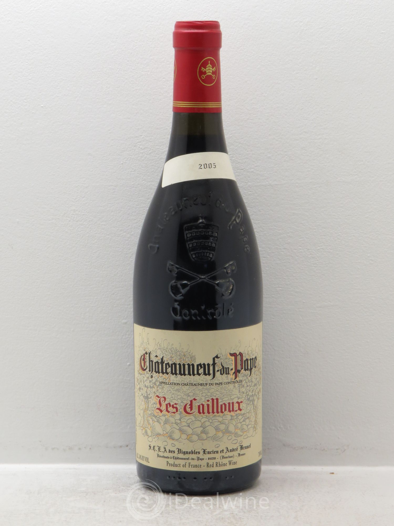 Châteauneuf-du-Pape Les Cailloux André Brunel 2005 - Lot de 1 bouteille - 0