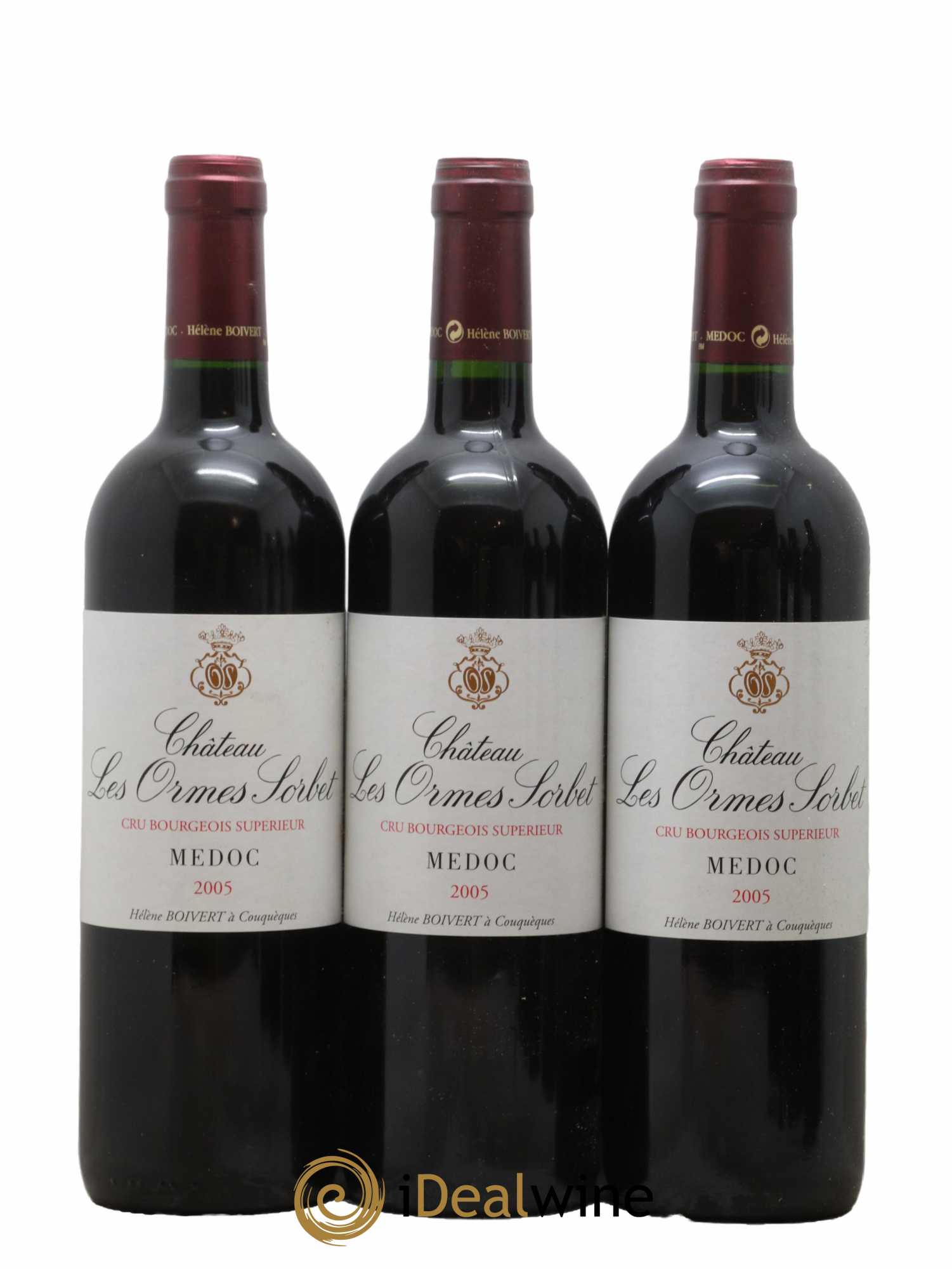 Château les Ormes Sorbet Cru Bourgeois 2005 - Lot de 6 bouteilles - 1