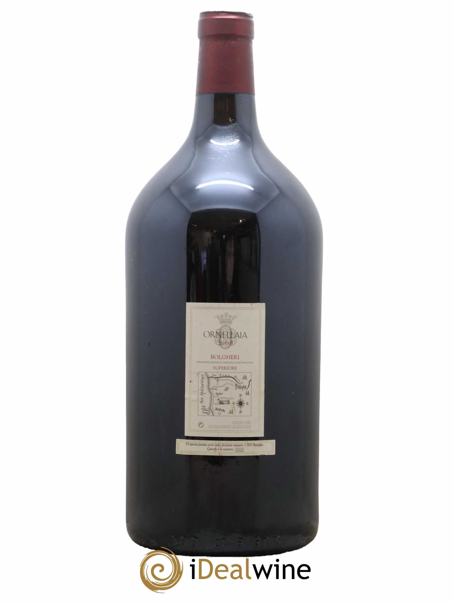 Bolgheri DOC Superiore Ornellaia Tenuta Dell'Ornellaia - Frescobaldi 2006 - Lot de 1 double magnum - 1
