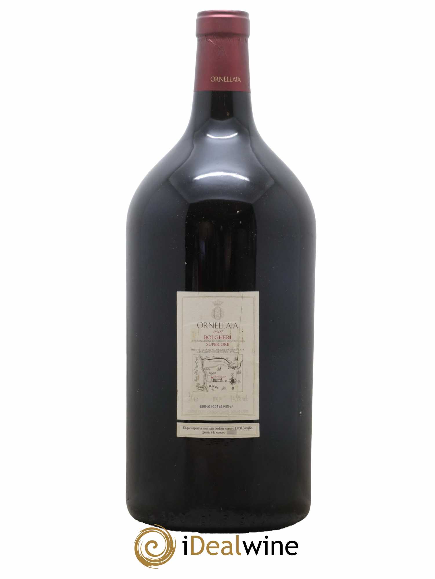 Bolgheri DOC Superiore Ornellaia Tenuta Dell'Ornellaia - Frescobaldi 2007 - Posten von 1 Doppel-Magnum - 1