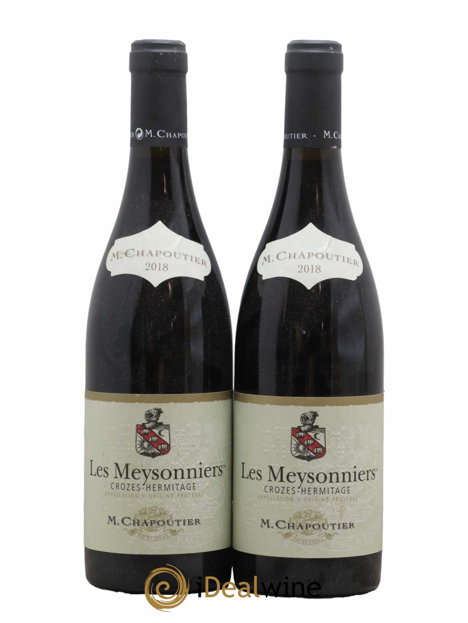 Crozes-Hermitage Les Meysonniers Chapoutier 2018 - Lot de 2 bouteilles - 0
