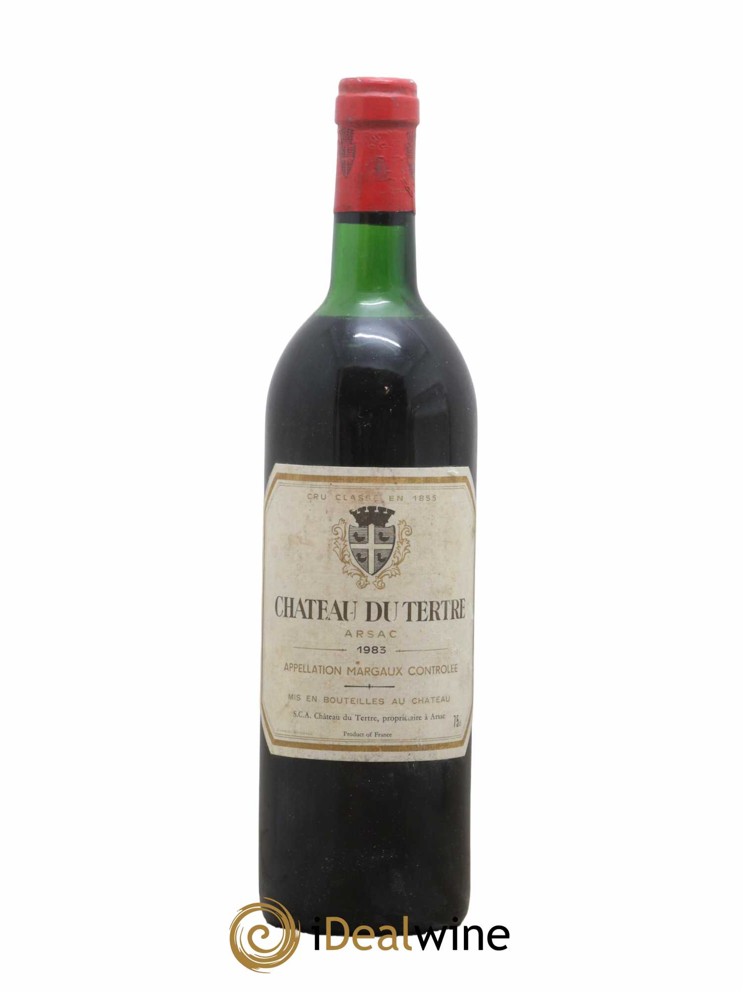 Château du Tertre 5ème Grand Cru Classé 1983 - Lot de 1 bouteille - 0