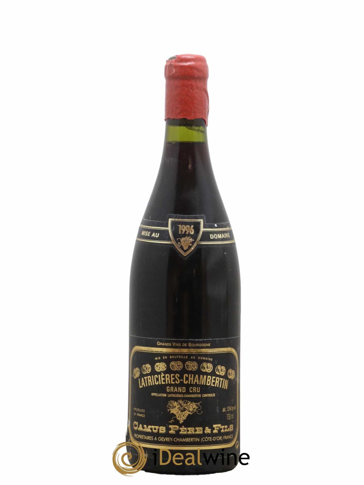 Latricières-Chambertin Grand Cru Camus Père et Fils (Domaine) Camus Pere & Fils 1996 - Lot de 1 bouteille - 0