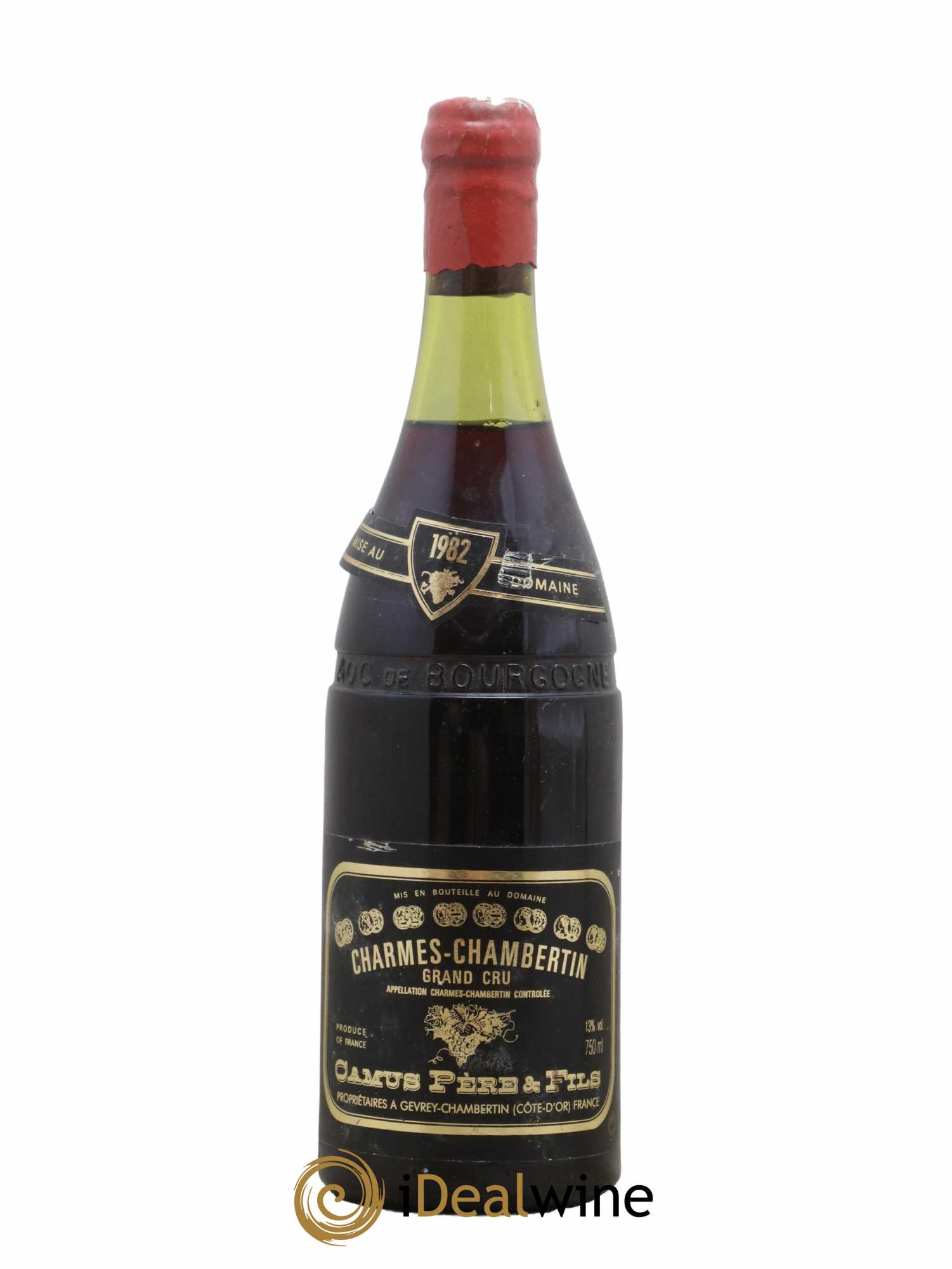 Charmes-Chambertin Grand Cru Camus Père et Fils (Domaine) 1982 - Lot de 1 bouteille - 0