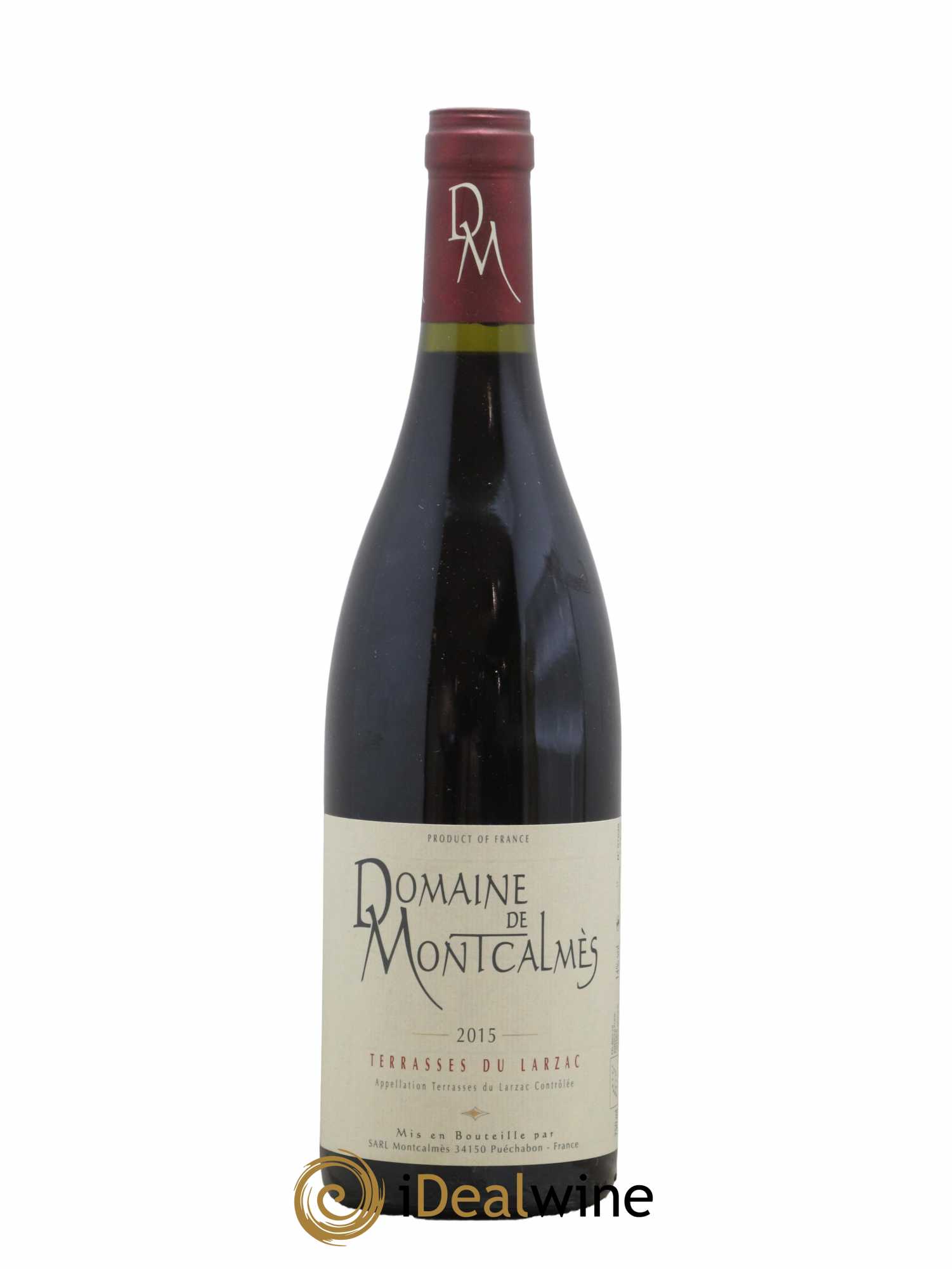 Terrasses du Larzac Domaine de Montcalmès Frédéric Pourtalié 2015 - Lot de 1 bouteille - 0