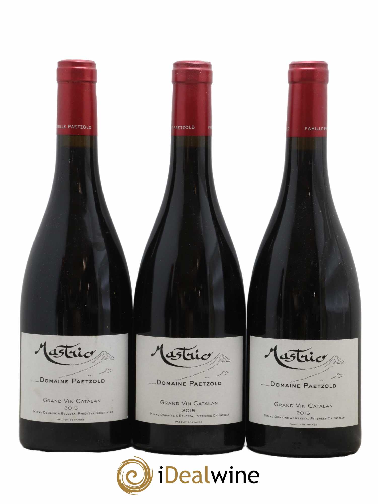 Côtes Catalanes (VDP des Côtes Catalanes) Mastrio Paetzold 2015 - Lot de 3 bouteilles - 0