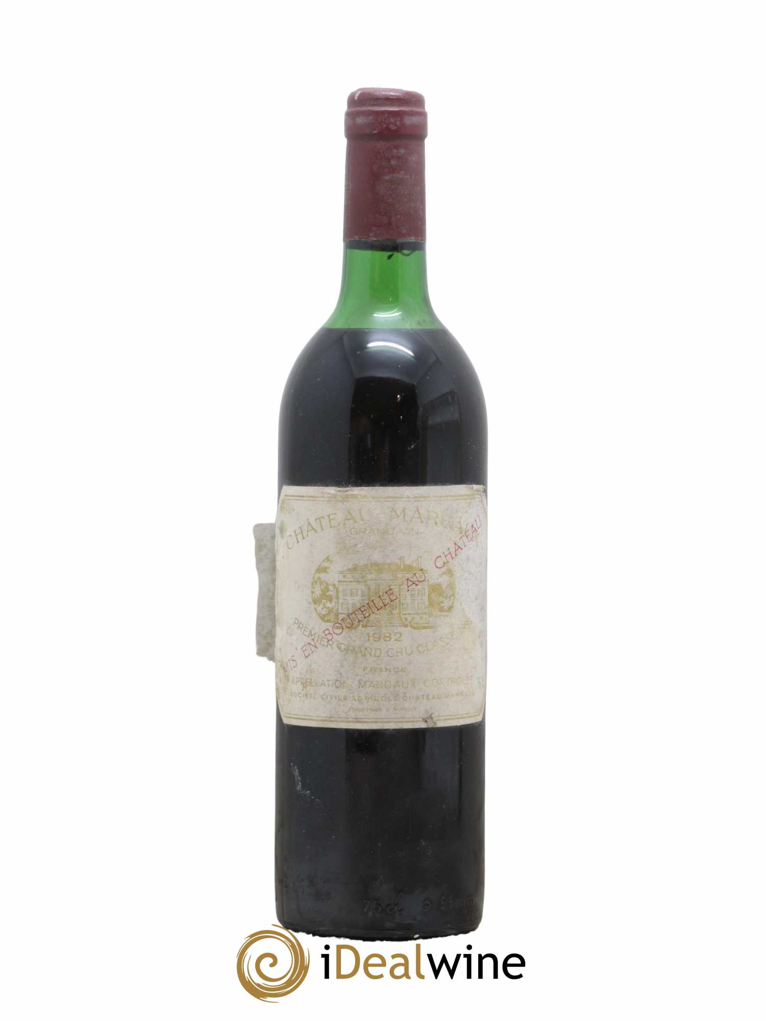 Château Margaux 1er Grand Cru Classé 1982 - Lot de 1 bouteille - 0