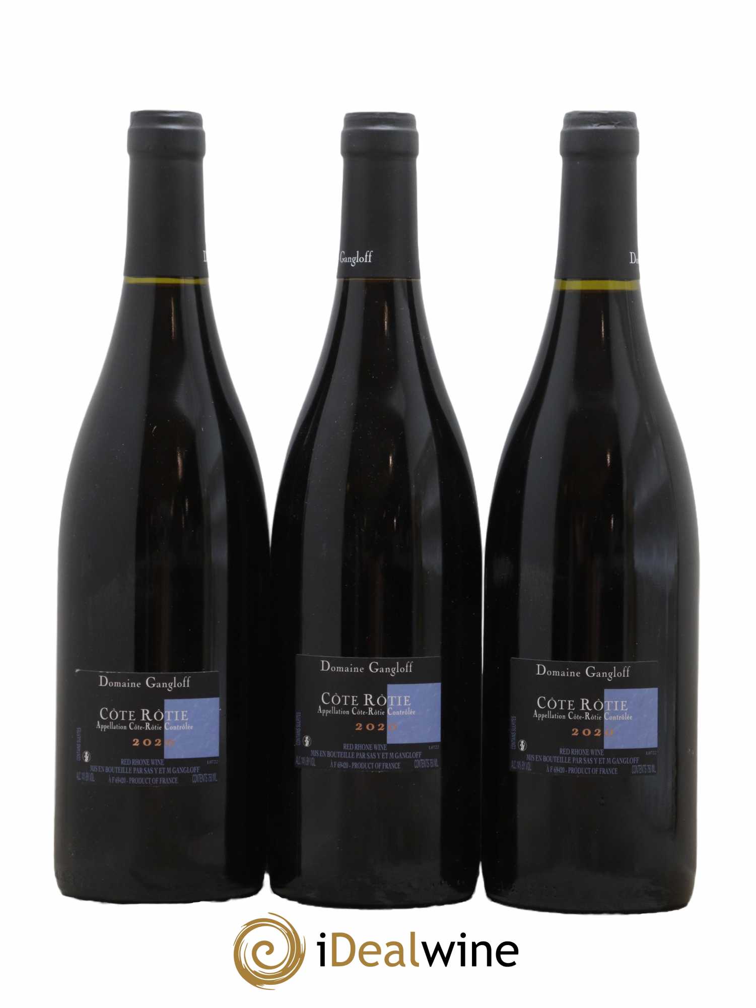 Côte-Rôtie La Barbarine Gangloff (Domaine) 2020 - Lot de 3 bouteilles - 1