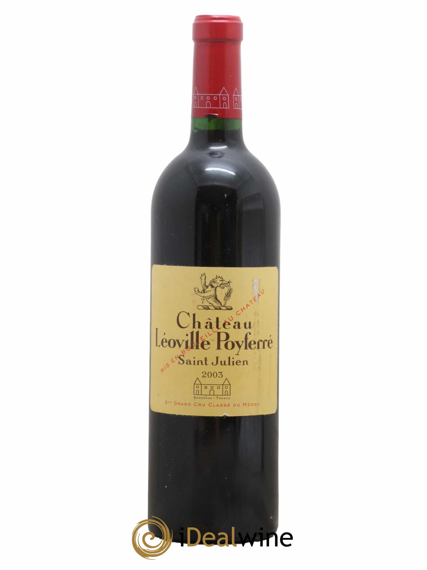 Château Léoville Poyferré 2ème Grand Cru Classé 2003 - Lot de 1 bouteille - 0