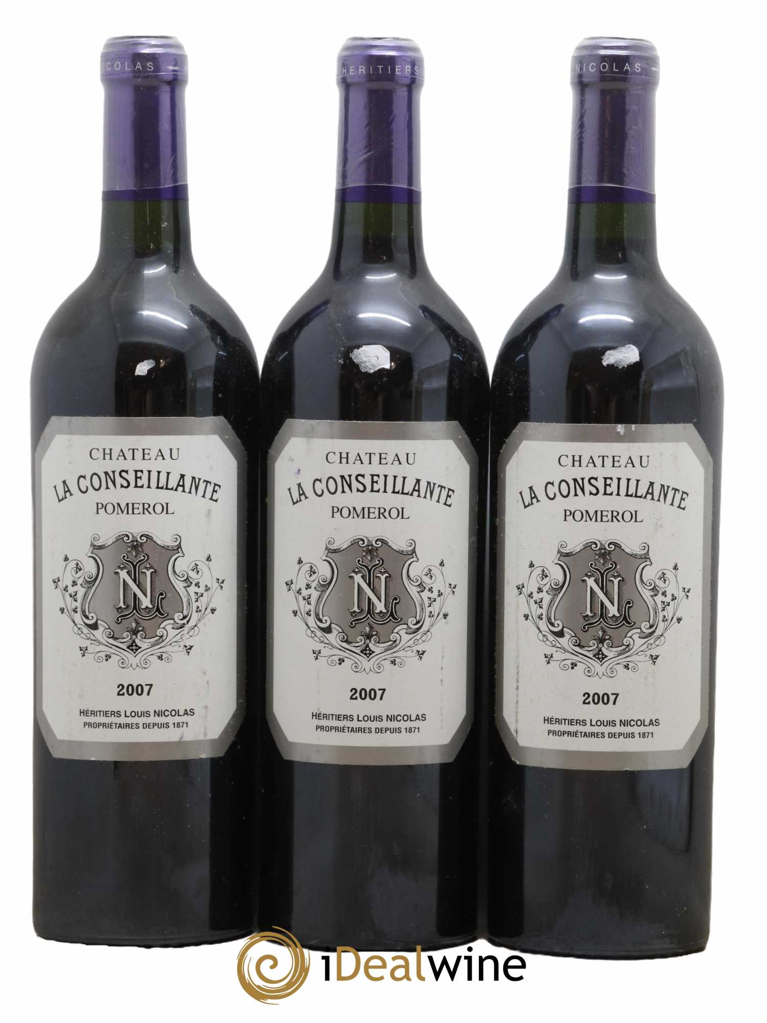 Château la Conseillante 2007 - Lot de 3 bouteilles - 0