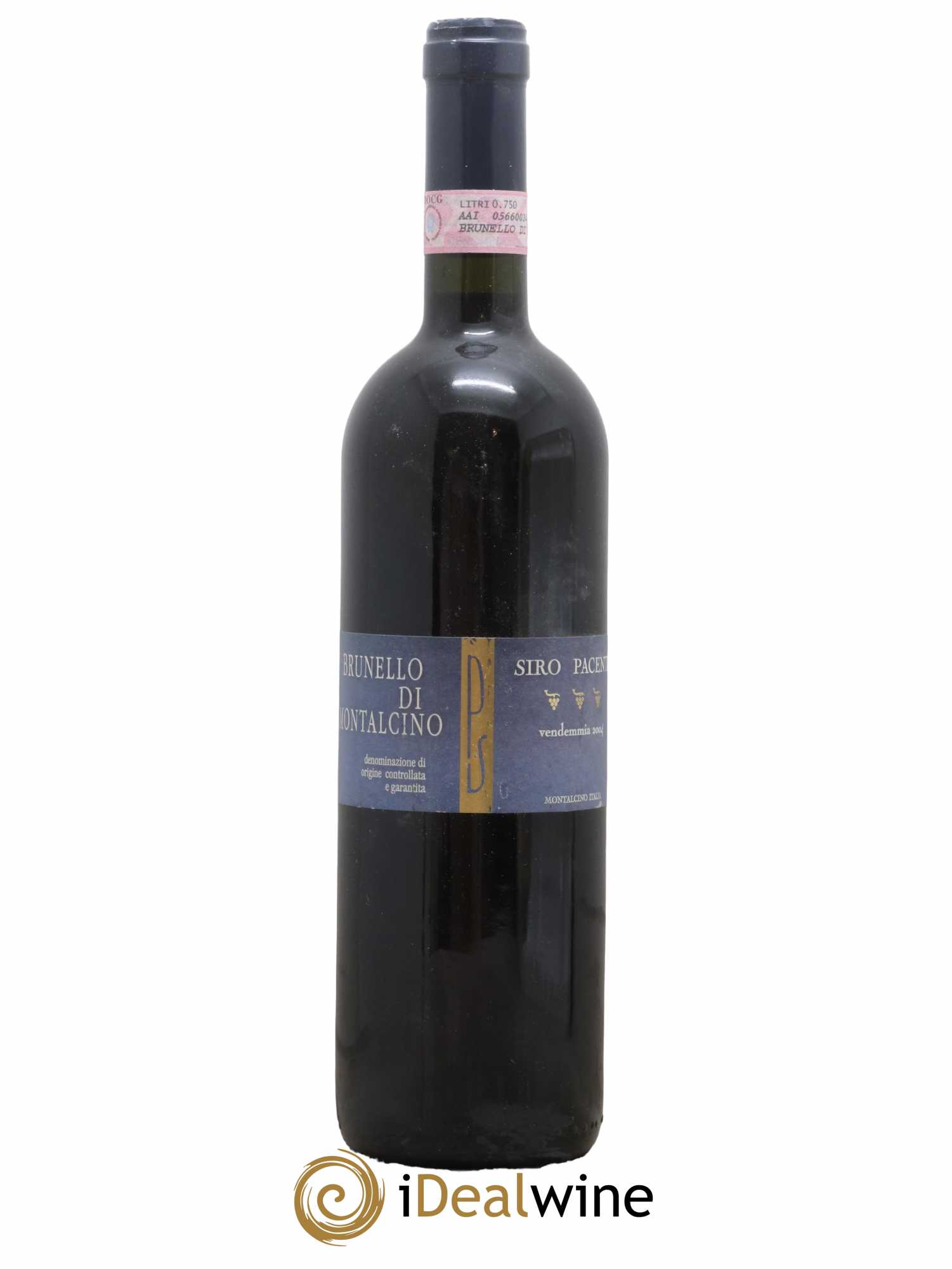 Brunello di Montalcino DOCG Riserva PS Siro Pacenti 2004 - Lotto di 1 bottiglia - 0