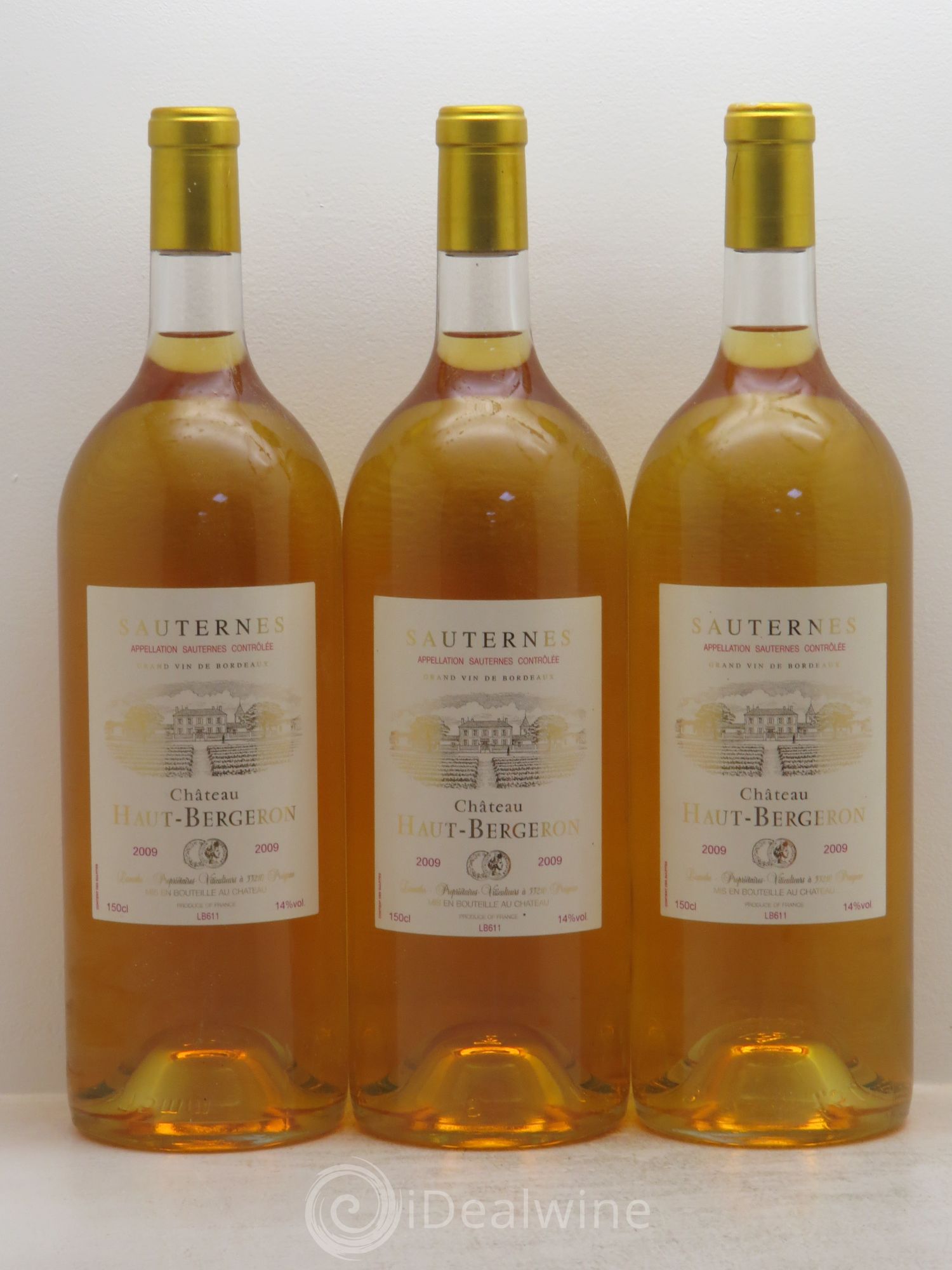 Château Haut-Bergeron 2009 - Lotto di 3 magnum - 0