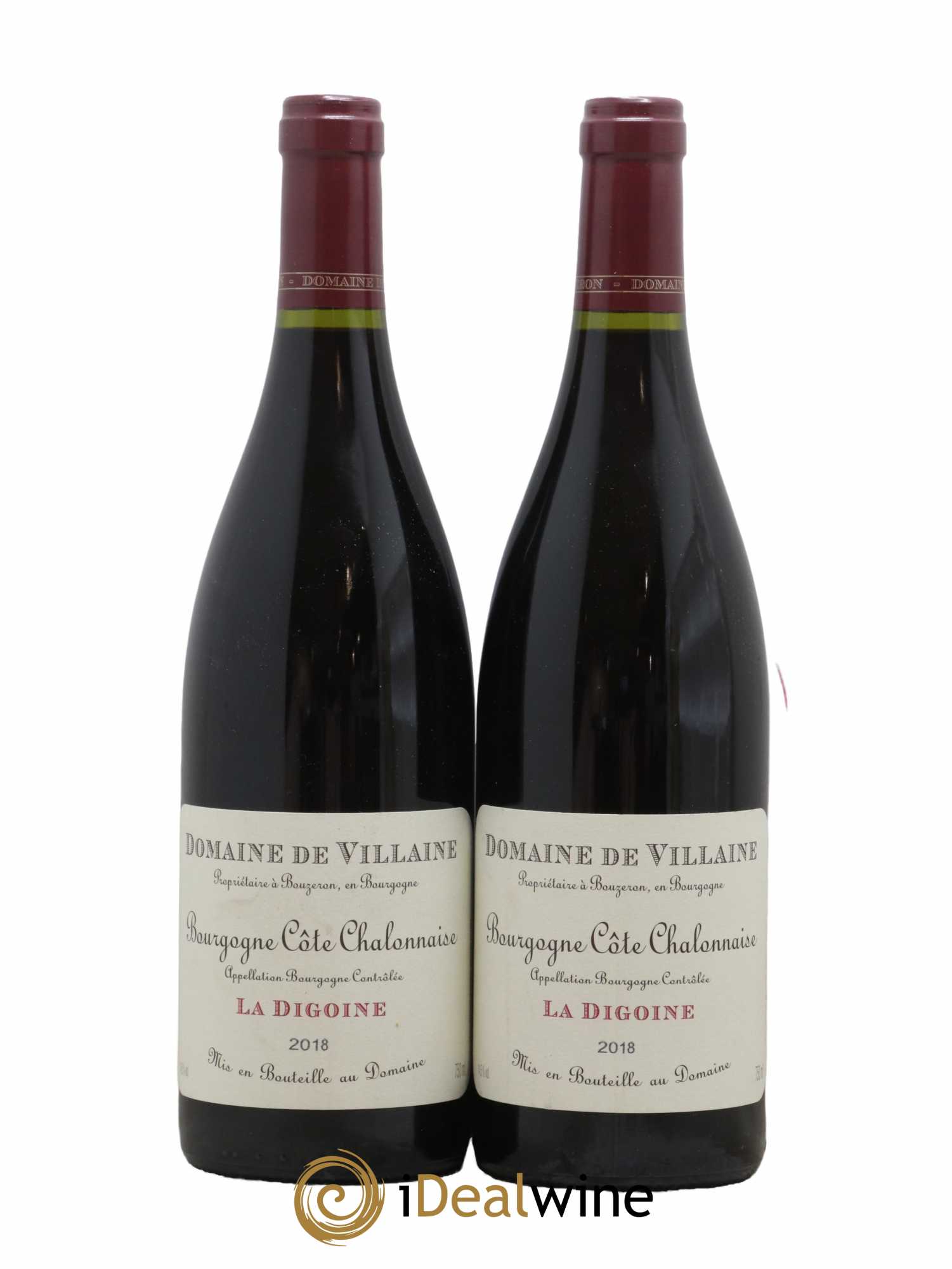 Bourgogne La Digoine Domaine de Villaine 2018 - Lot de 2 bouteilles - 0