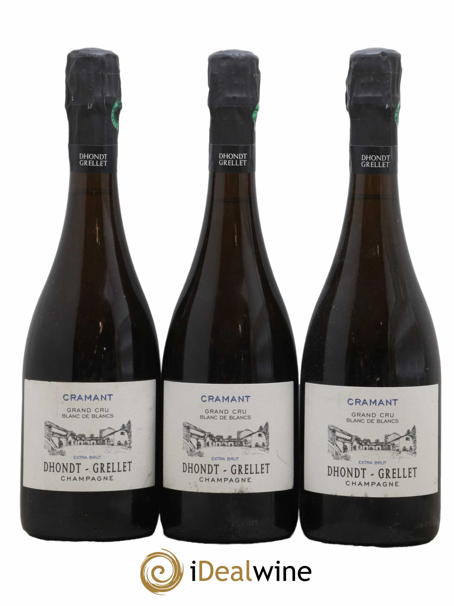 Cramant Dhondt Grellet - Lot de 3 bouteilles - 0