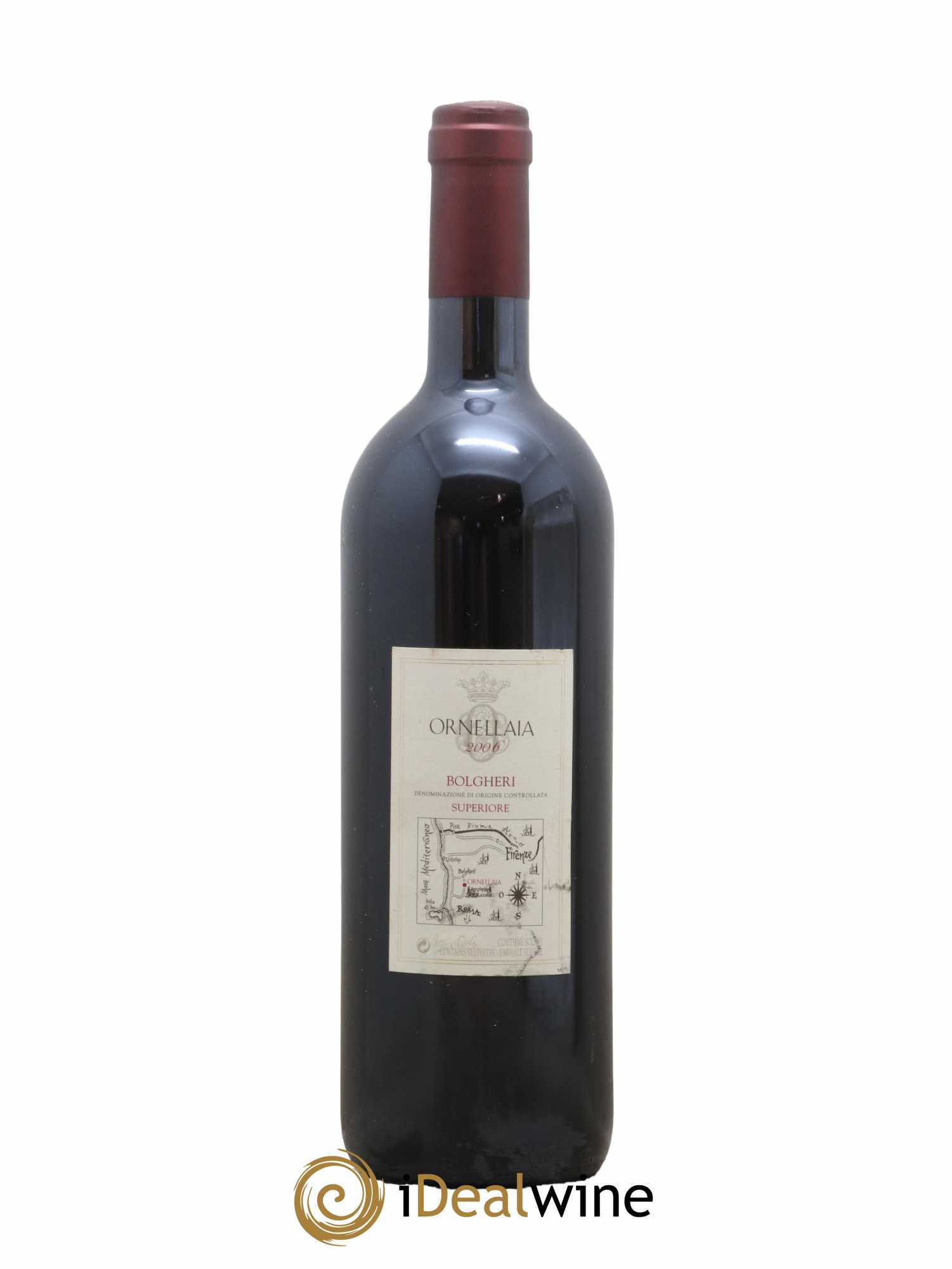 Bolgheri DOC Superiore Ornellaia Tenuta Dell'Ornellaia - Frescobaldi 2006 - Lot de 1 bouteille - 1