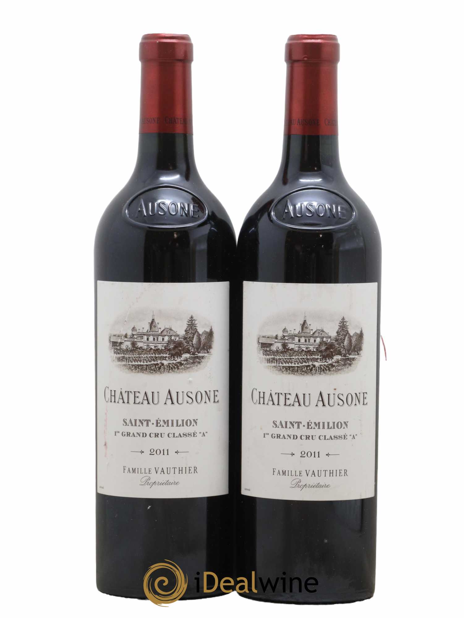 Château Ausone 1er Grand Cru Classé A 2011 - Lot de 2 bouteilles - 0