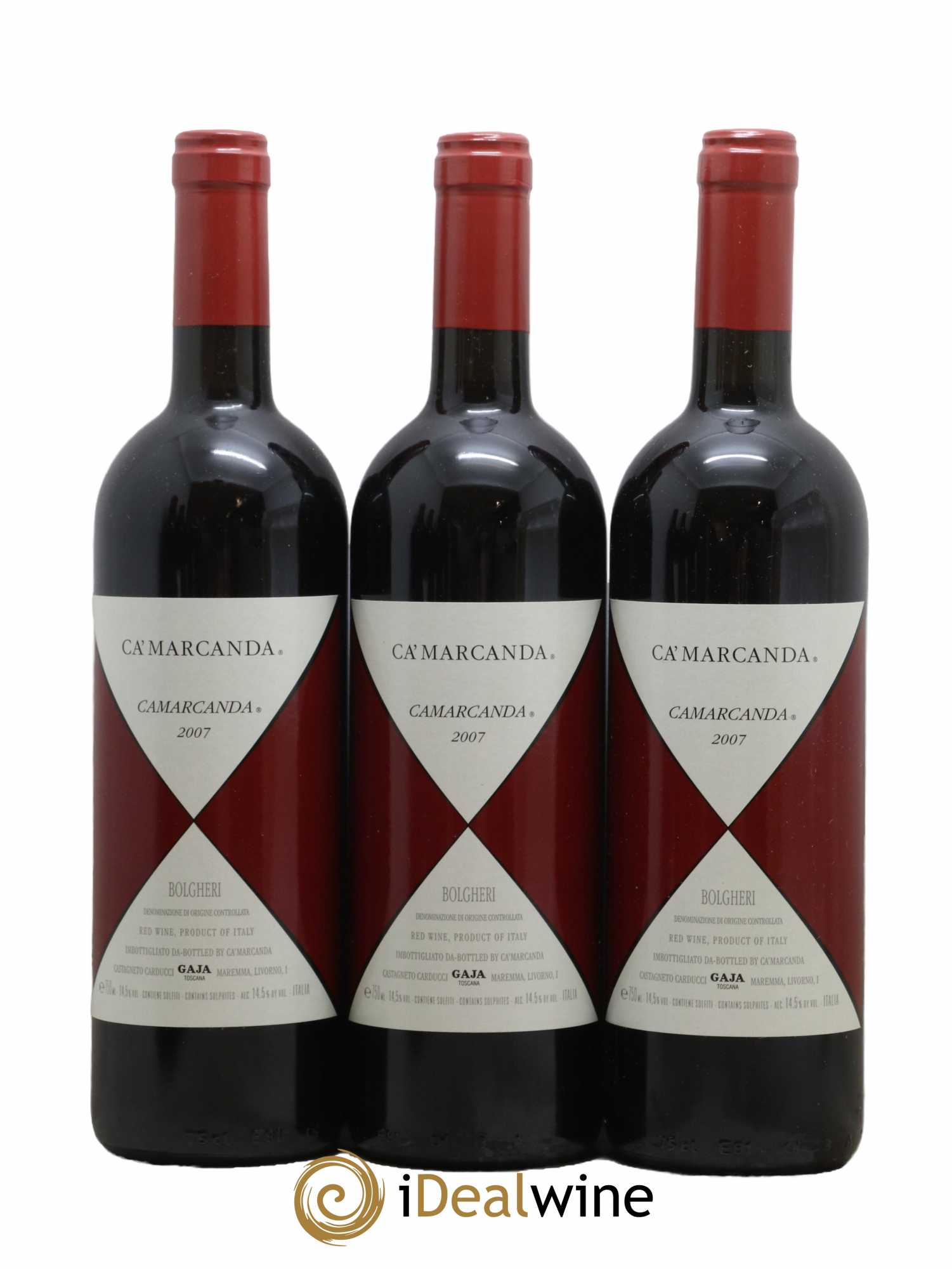 Bolgheri DOC Ca'marcanda Angelo Gaja 2007 - Posten von 6 Flaschen - 1