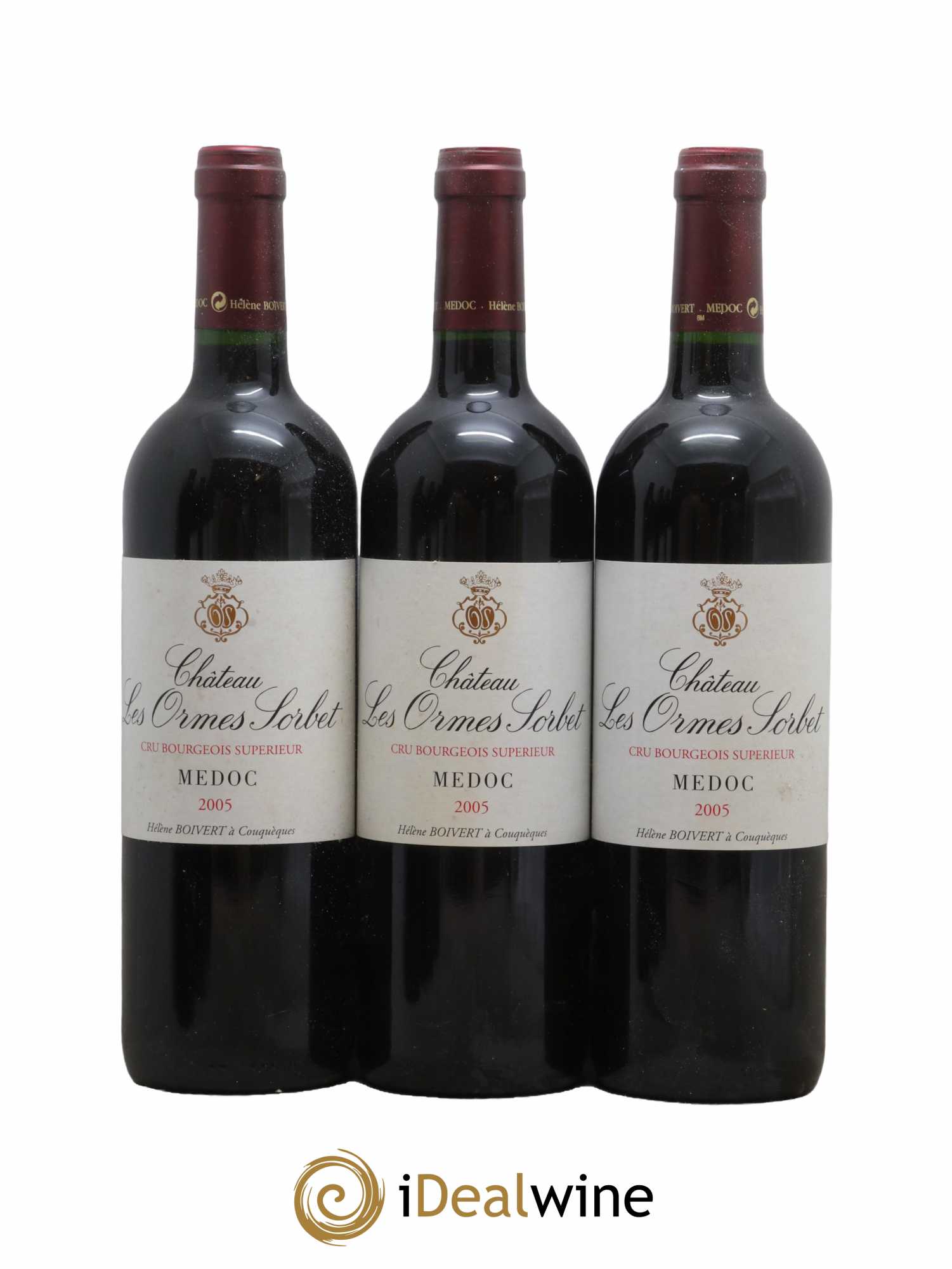 Château les Ormes Sorbet Cru Bourgeois 2005 - Lot de 6 bouteilles - 1