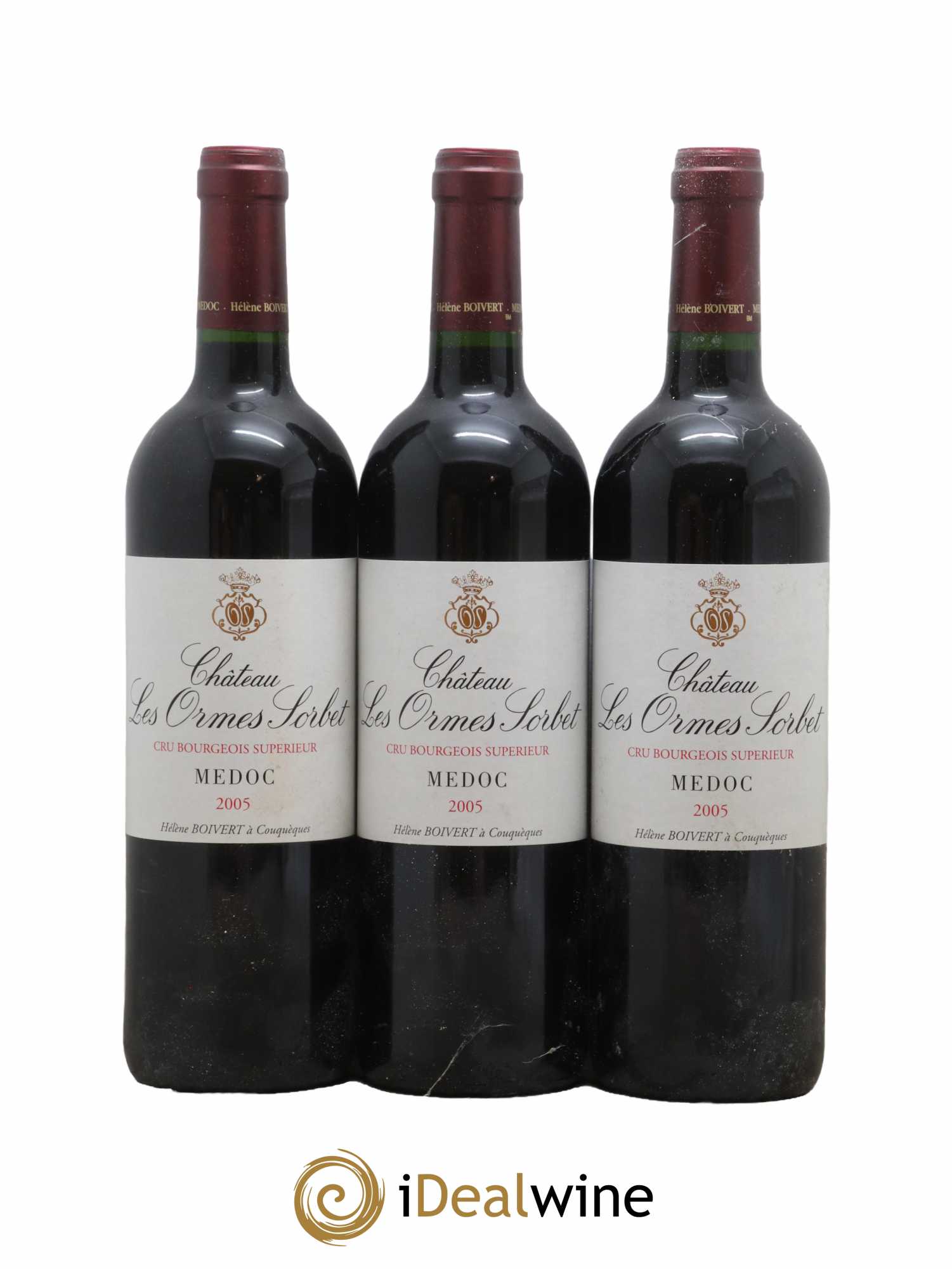 Château les Ormes Sorbet Cru Bourgeois 2005 - Lot de 6 bouteilles - 2