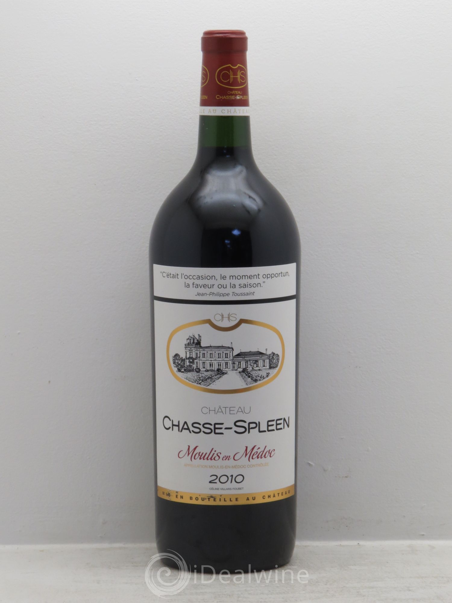 Château Chasse Spleen 2010 - Lot de 6 magnums - 0