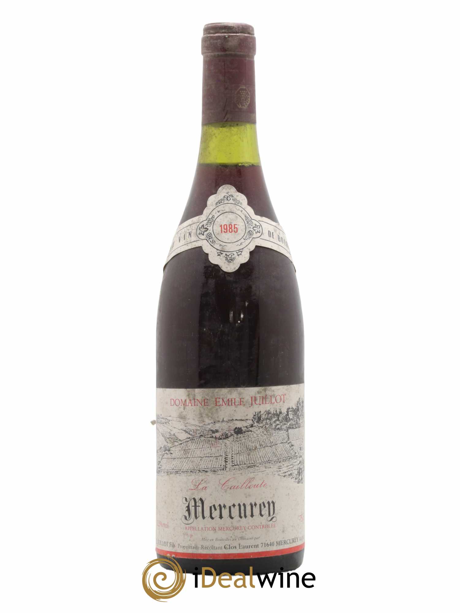 Mercurey La Cailloute Domaine Juillot 1985 - Lot de 1 bouteille - 0