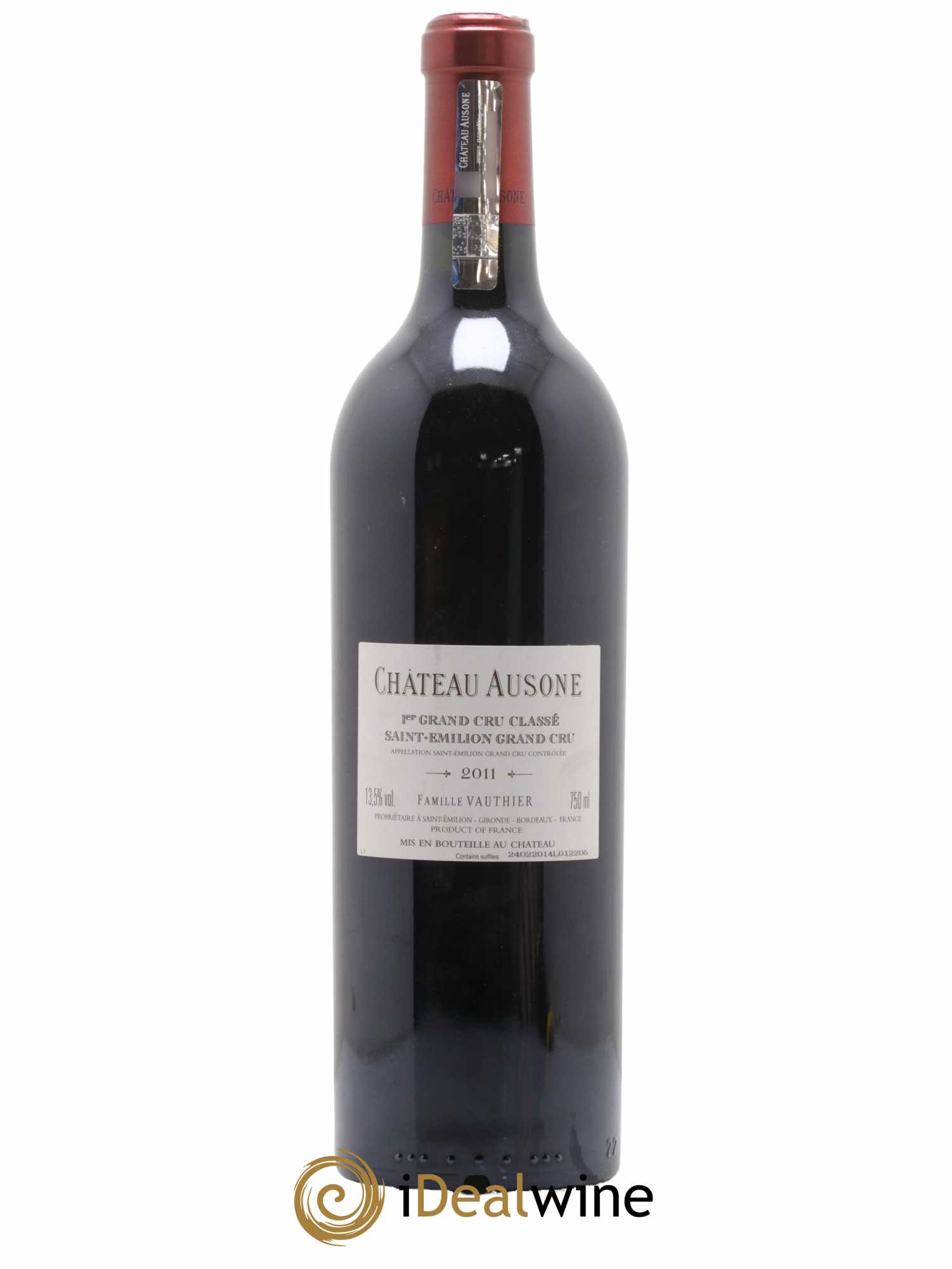 Château Ausone 1er Grand Cru Classé A 2011 - Lot de 1 bouteille - 1