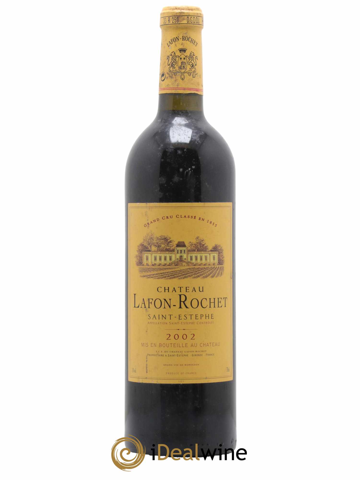 Château Lafon Rochet 4ème Grand Cru Classé 2002 - Lotto di 1 bottiglia - 0
