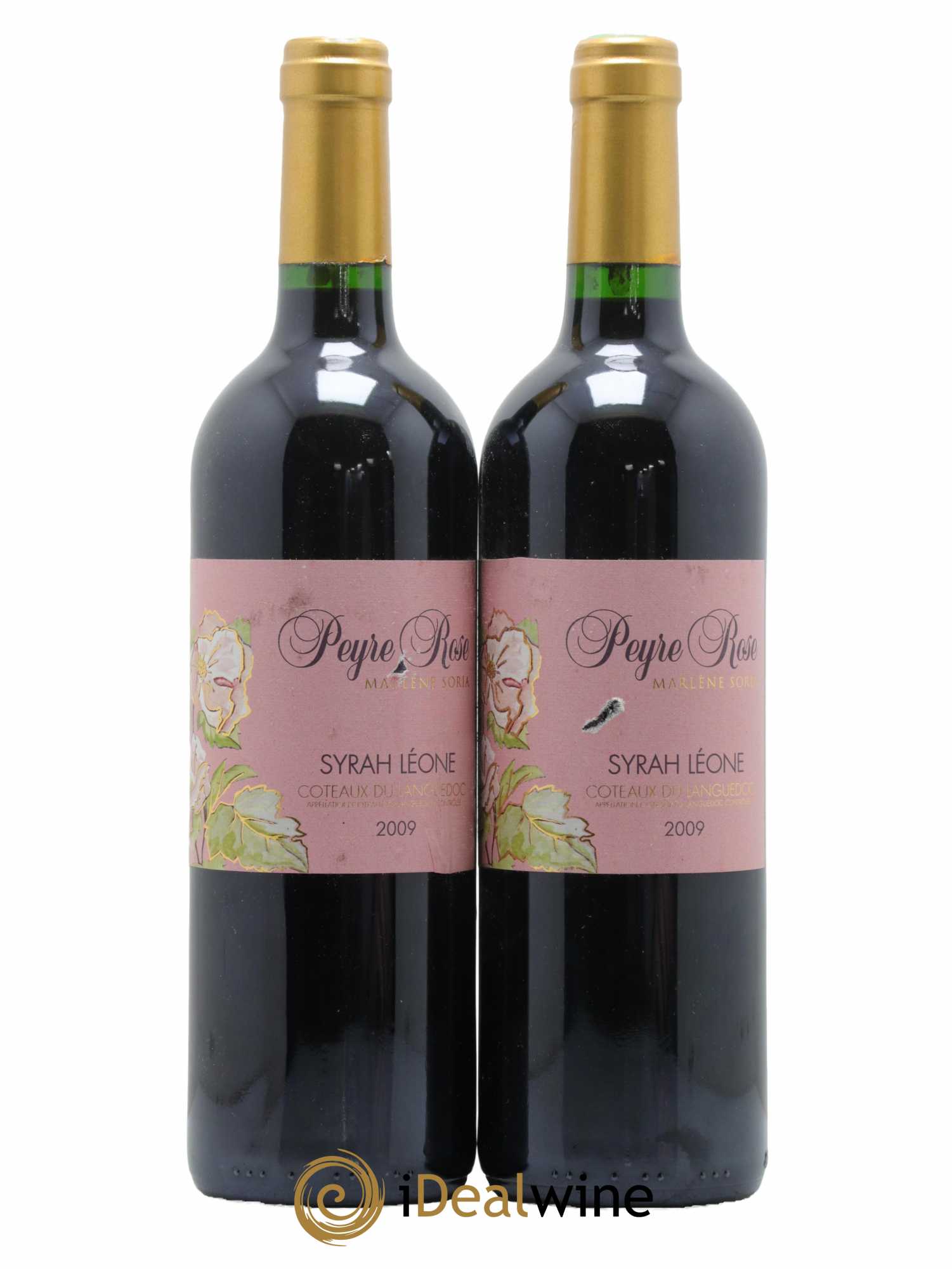 Coteaux du Languedoc Domaine Peyre Rose Belle Léone (anciennement Syrah Léone) Marlène Soria 2009 - Lot de 2 bouteilles - 0