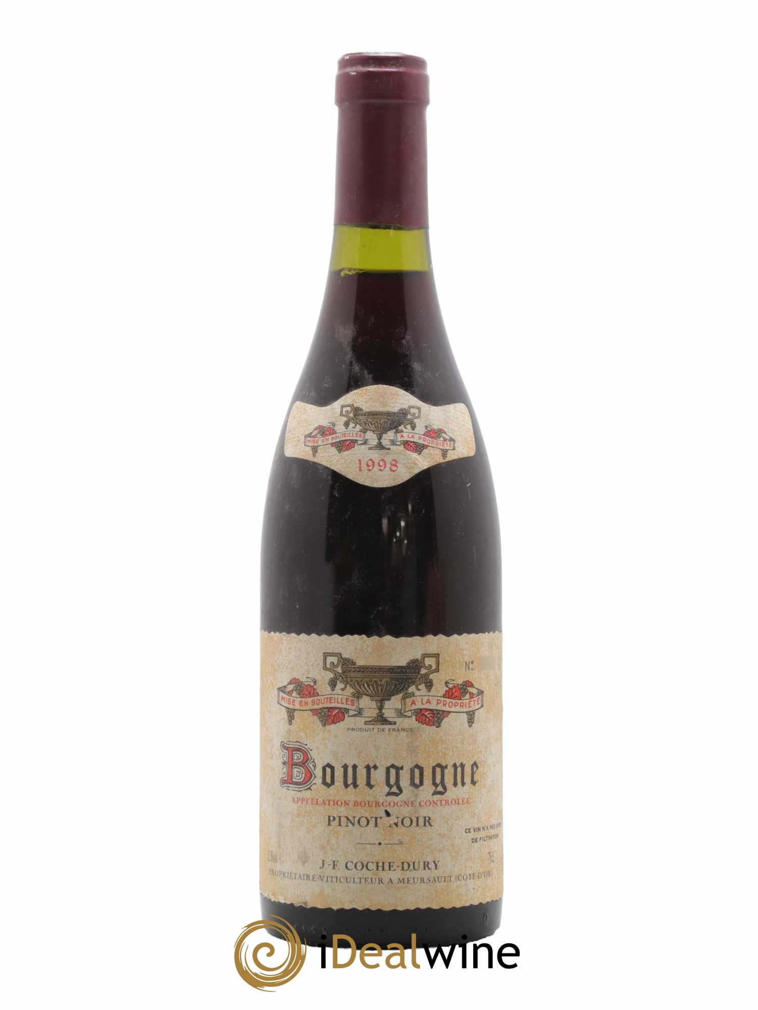 Bourgogne Coche Dury (Domaine) 1998 - Lot de 1 bouteille - 0