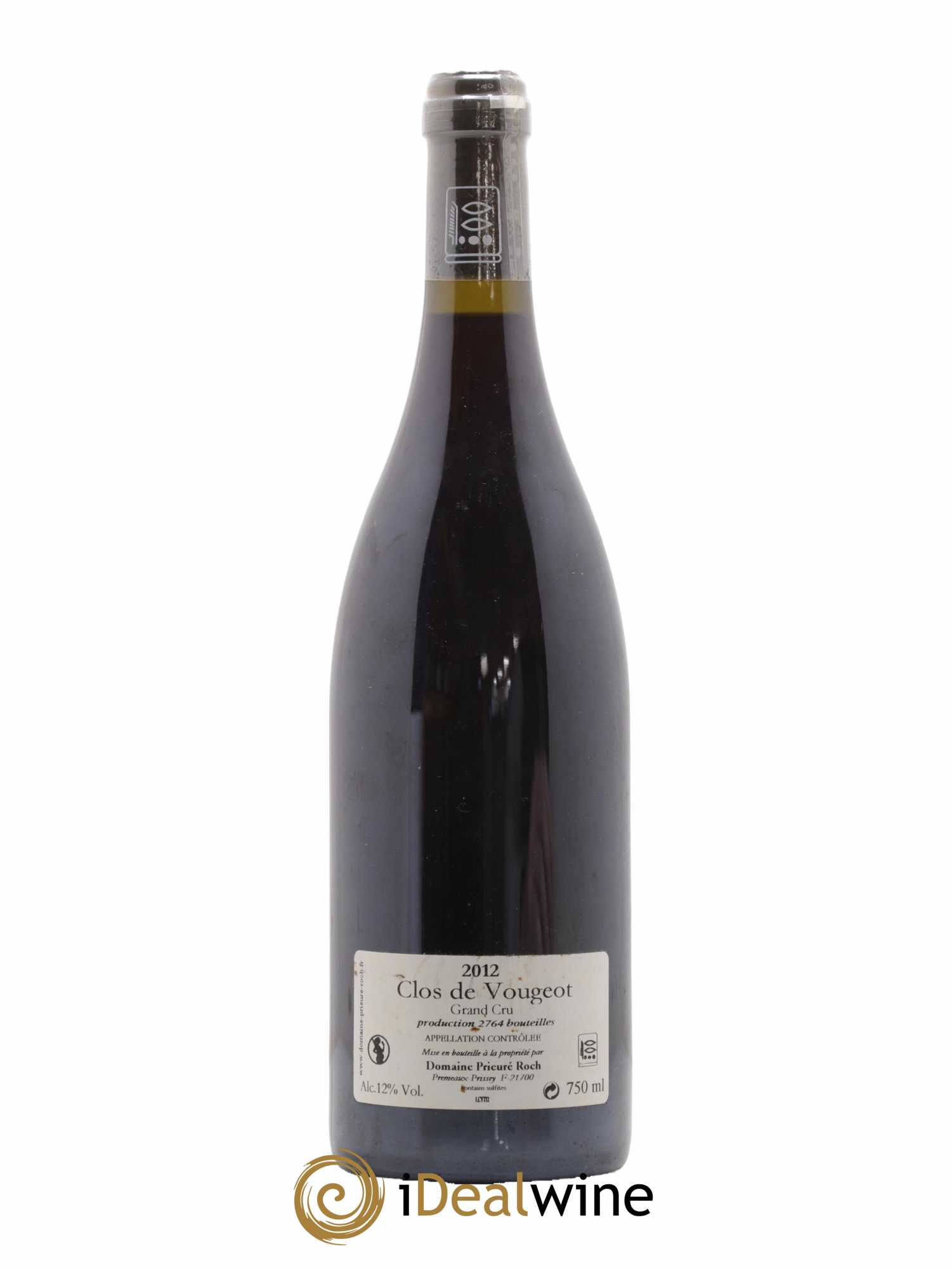 Clos de Vougeot Grand Cru Prieuré Roch 2012 - Posten von 1 Flasche - 1