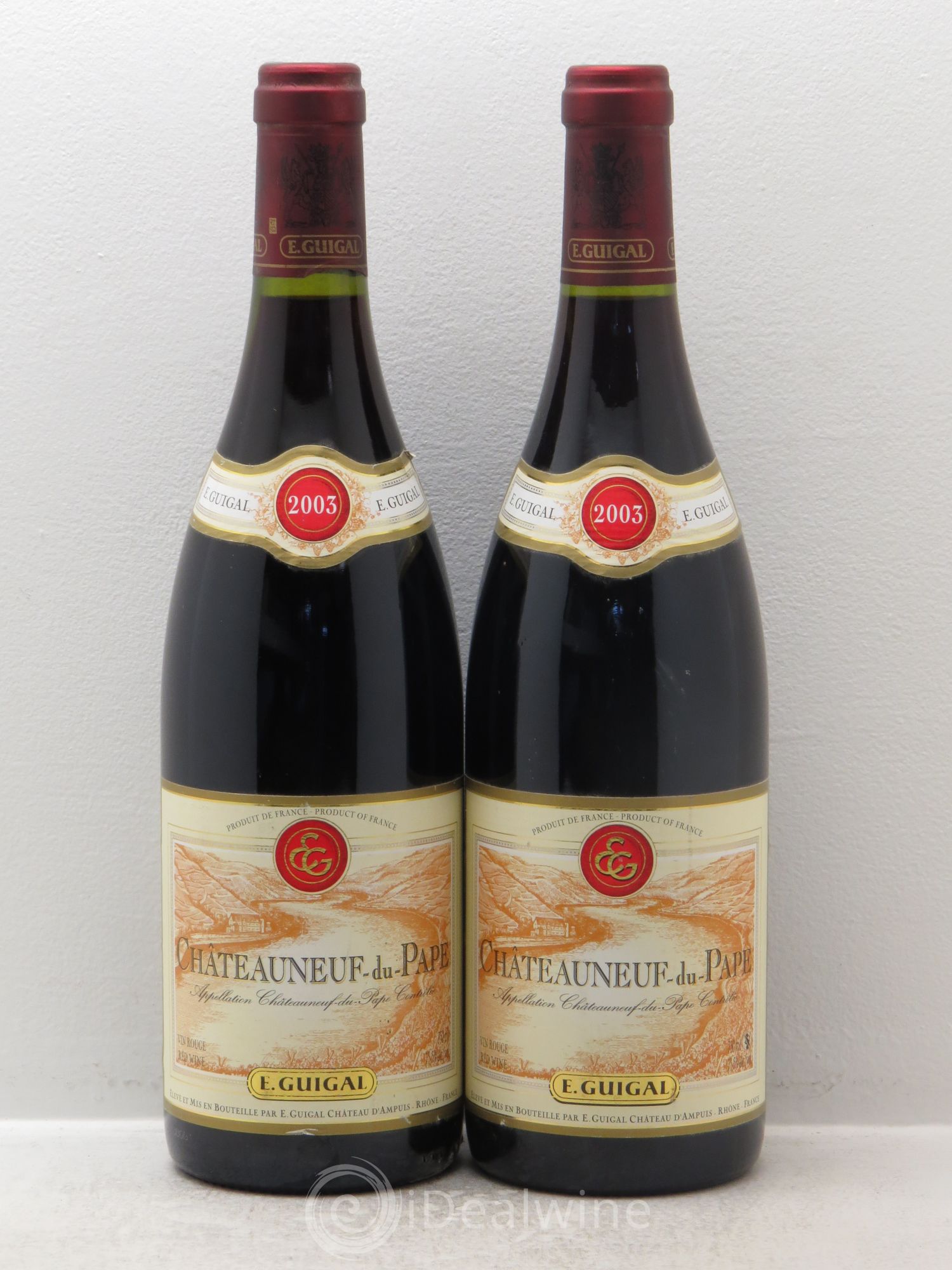 Châteauneuf-du-Pape Guigal 2003 - Lot de 2 bouteilles - 0