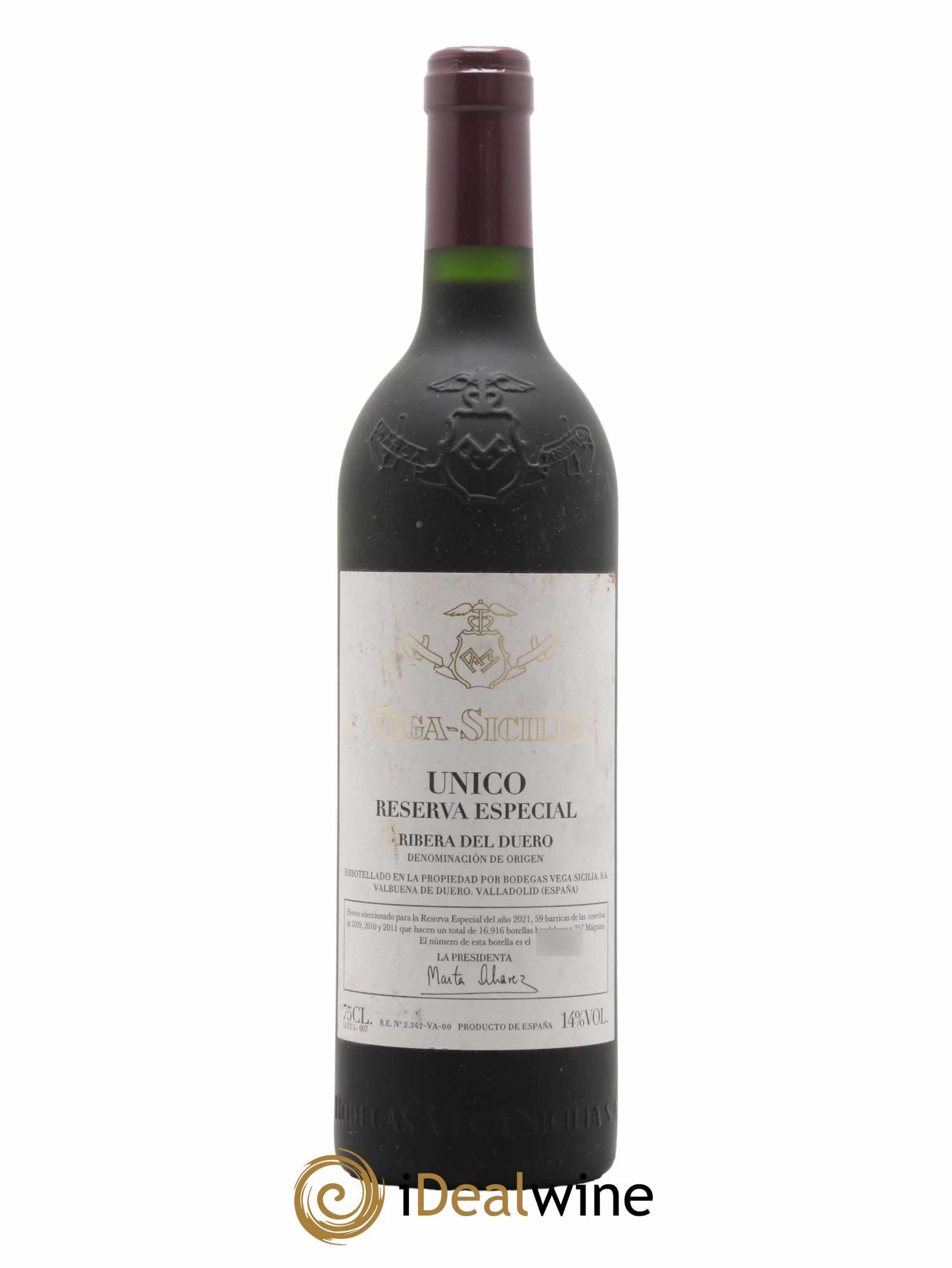 Ribera Del Duero Vega Sicilia Unico Reserva Especial Famille Alvarez - Posten von 1 Flasche - 0