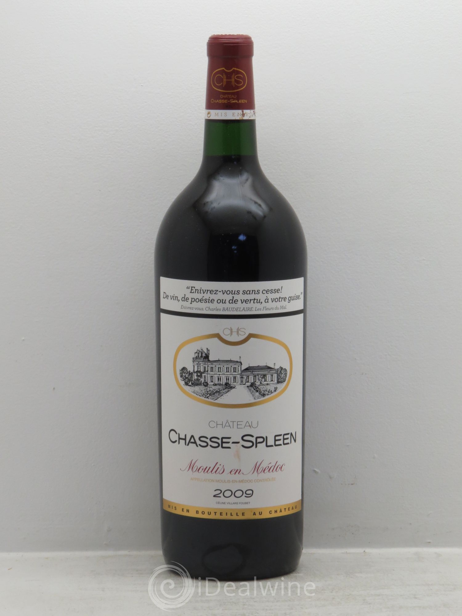 Château Chasse Spleen 2009 - Lot de 6 magnums - 0