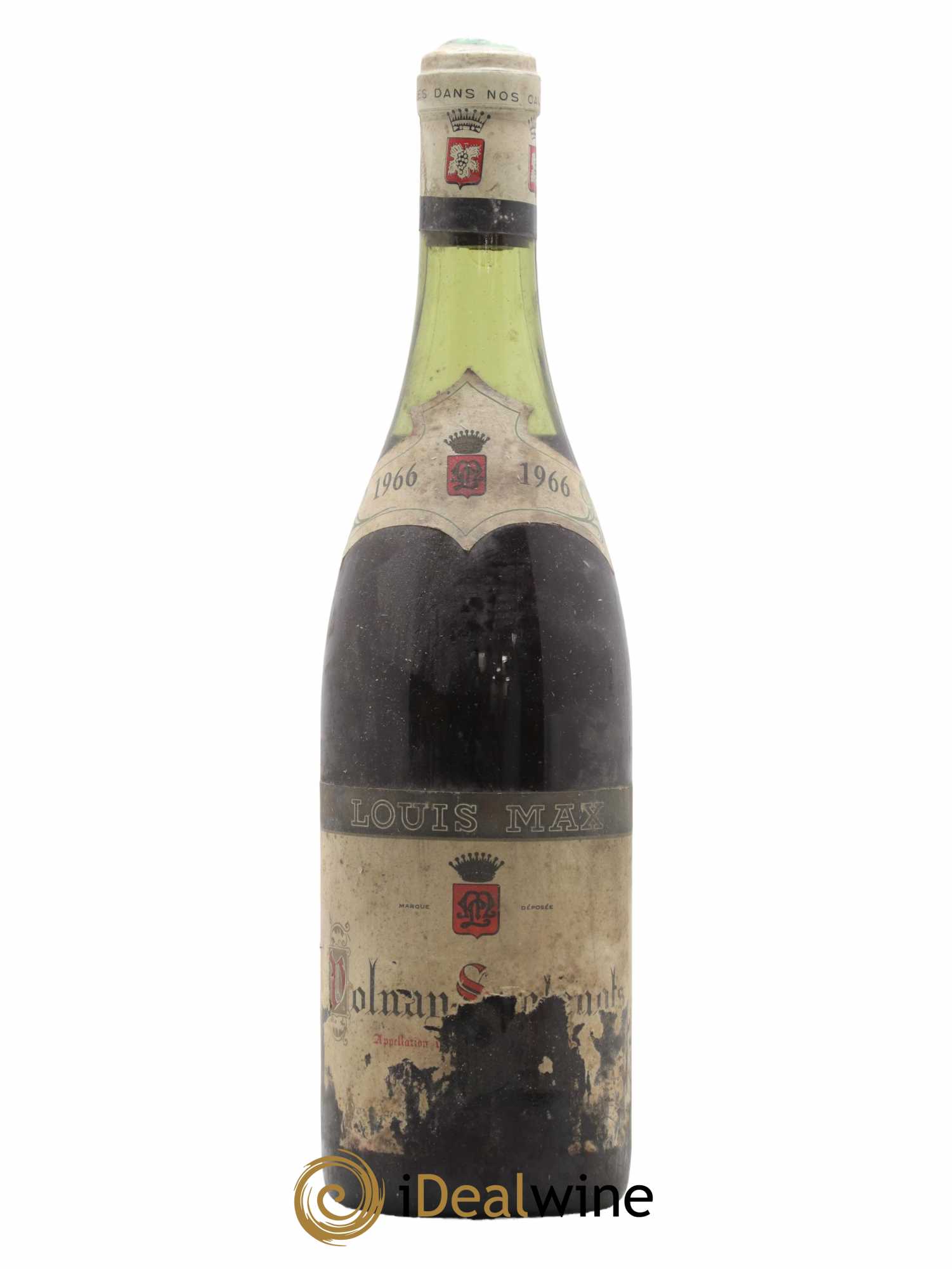 Volnay 1er Cru Les Santenot Louis Max 1966 - Lot de 1 bouteille - 0