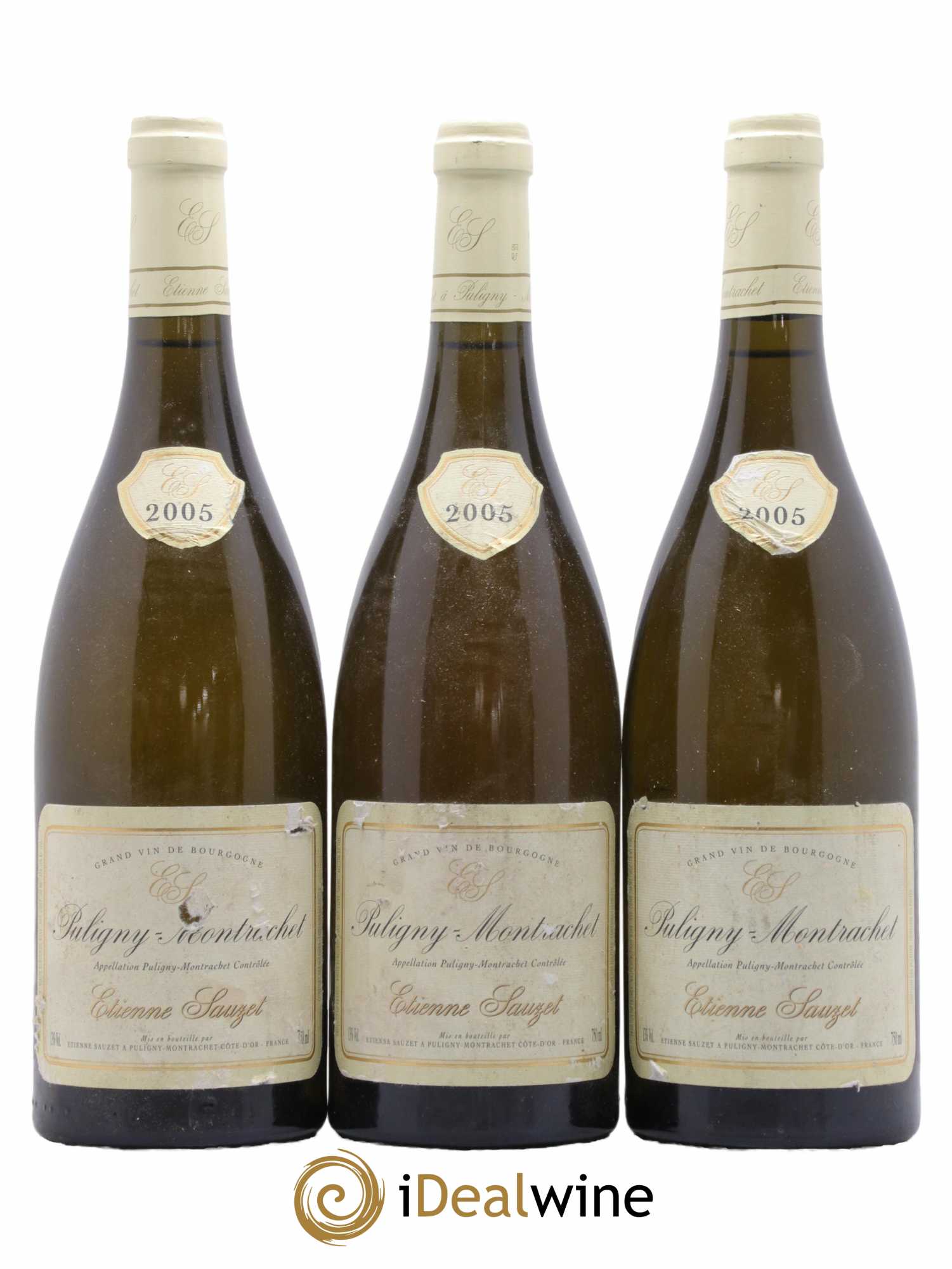 Puligny-Montrachet Etienne Sauzet 2005 - Lot de 3 bouteilles - 0