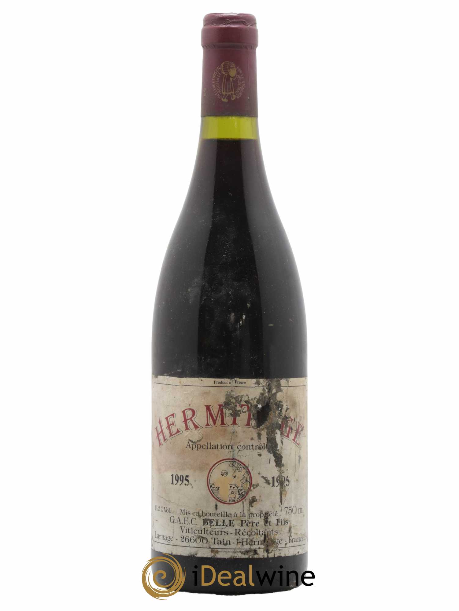 Hermitage Domaine Belle 1995 - Lot de 1 bouteille - 0