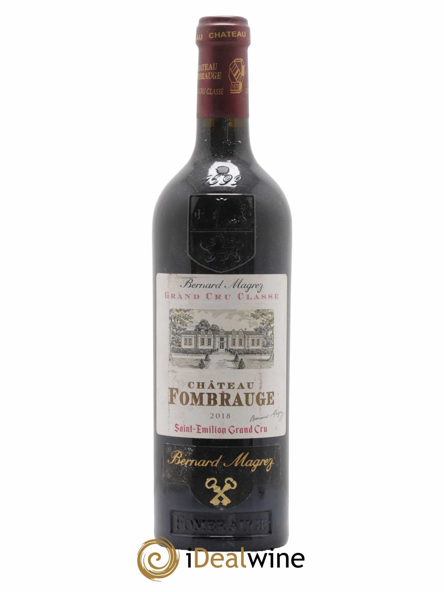 Château Fombrauge Grand Cru Classé 2018 - Lot de 1 bouteille - 0