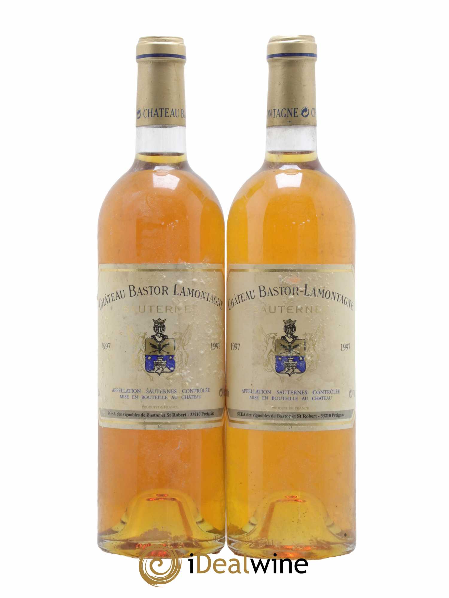 Château Bastor Lamontagne 1997 - Lotto di 2 bottiglie - 0