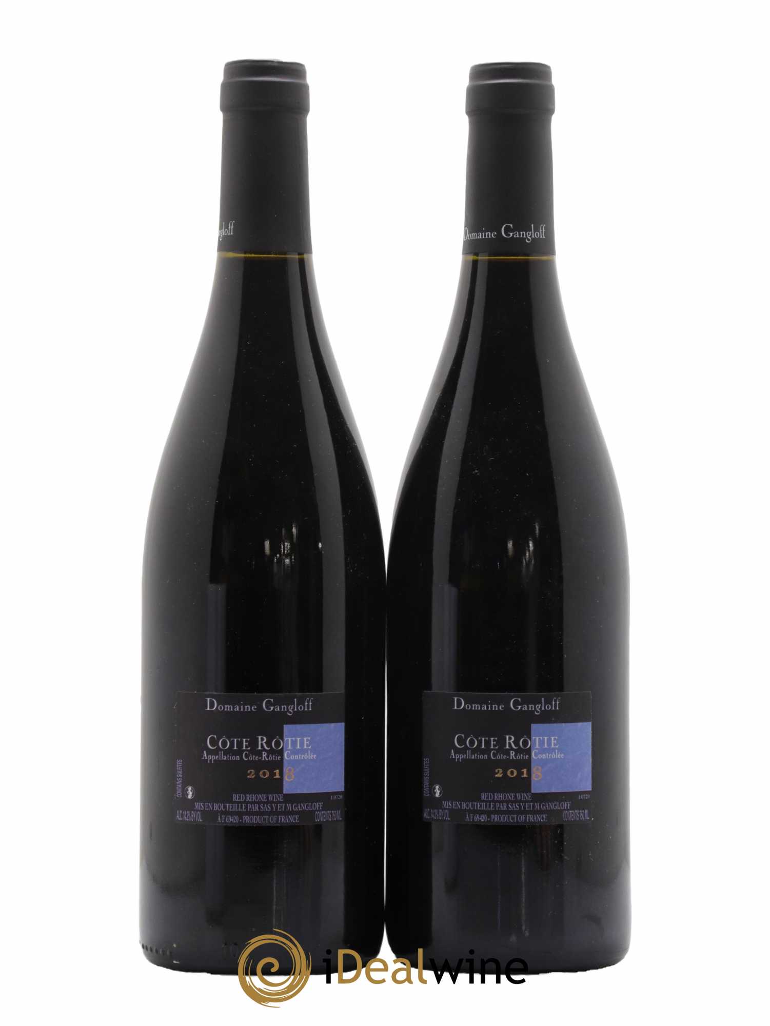 Côte-Rôtie La Barbarine Gangloff (Domaine) 2018 - Lot de 2 bouteilles - 1