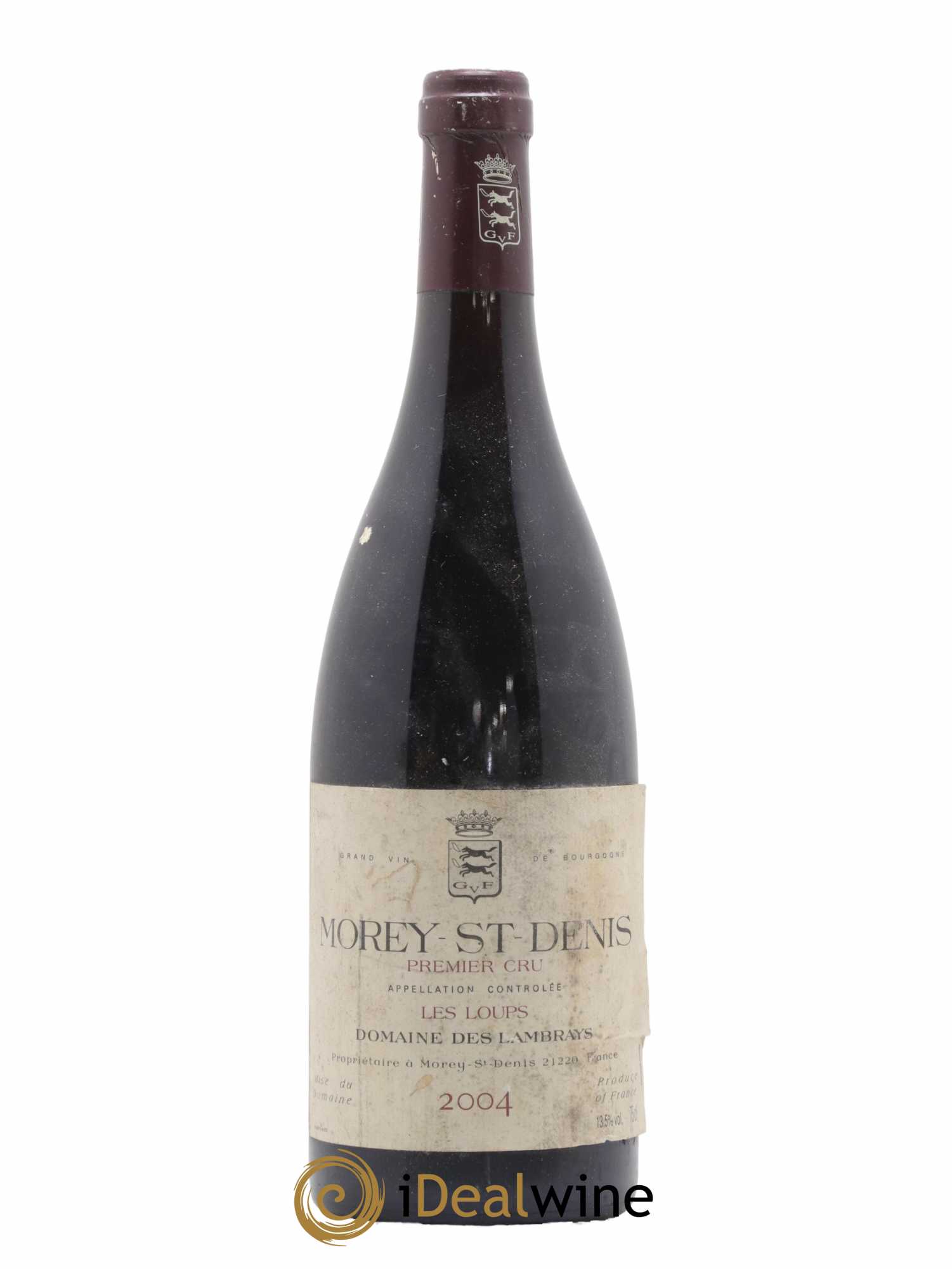 Morey-Saint-Denis 1er Cru Les Loups Domaine des Lambrays 2004 - Lot de 1 bouteille - 0