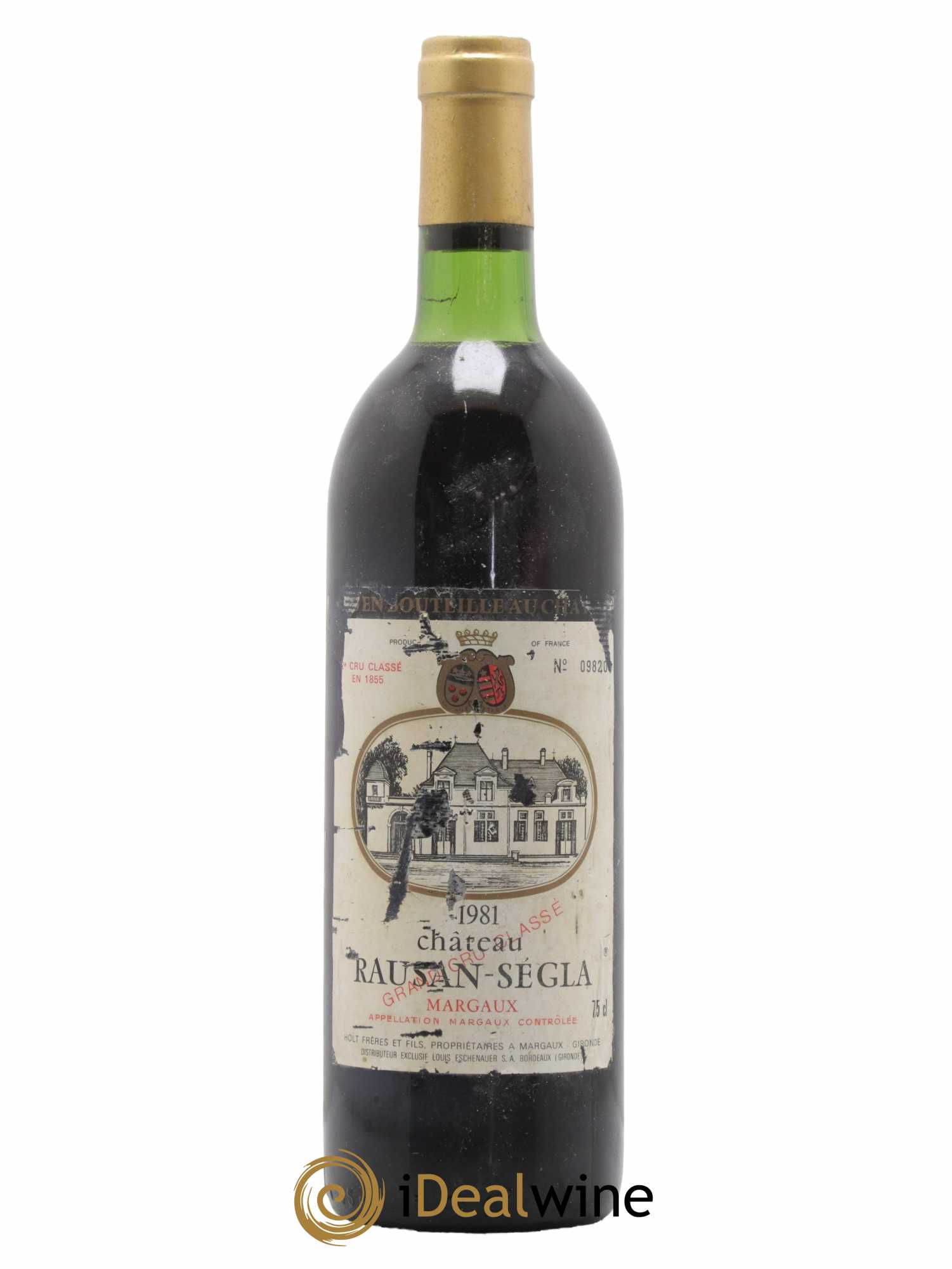 Château Rauzan Ségla Grand Cru Classé 1981 - Lot de 1 bouteille - 0