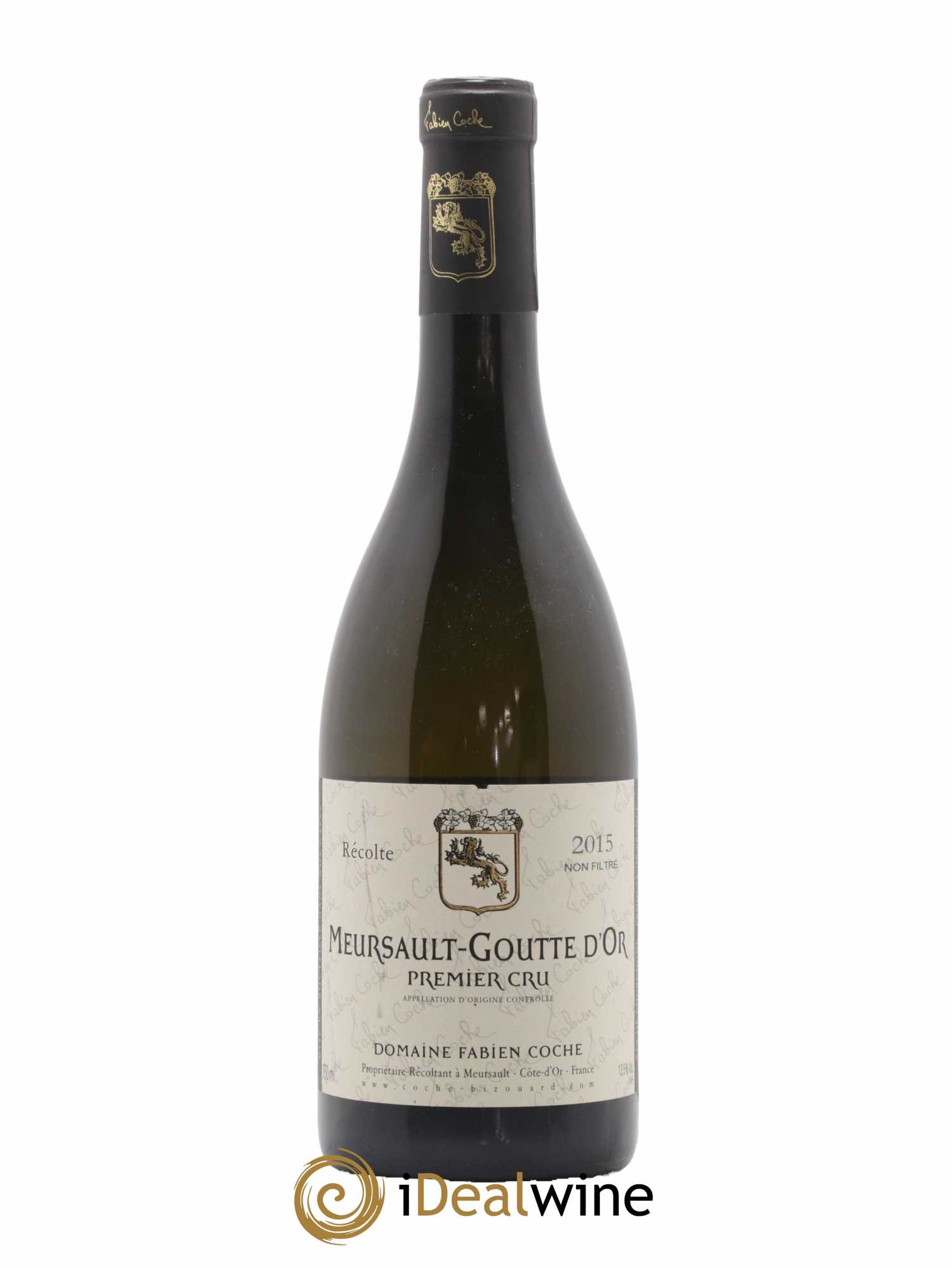 Meursault 1er Cru Goutte d'Or Fabien Coche 2015 - Lot de 1 bouteille - 0